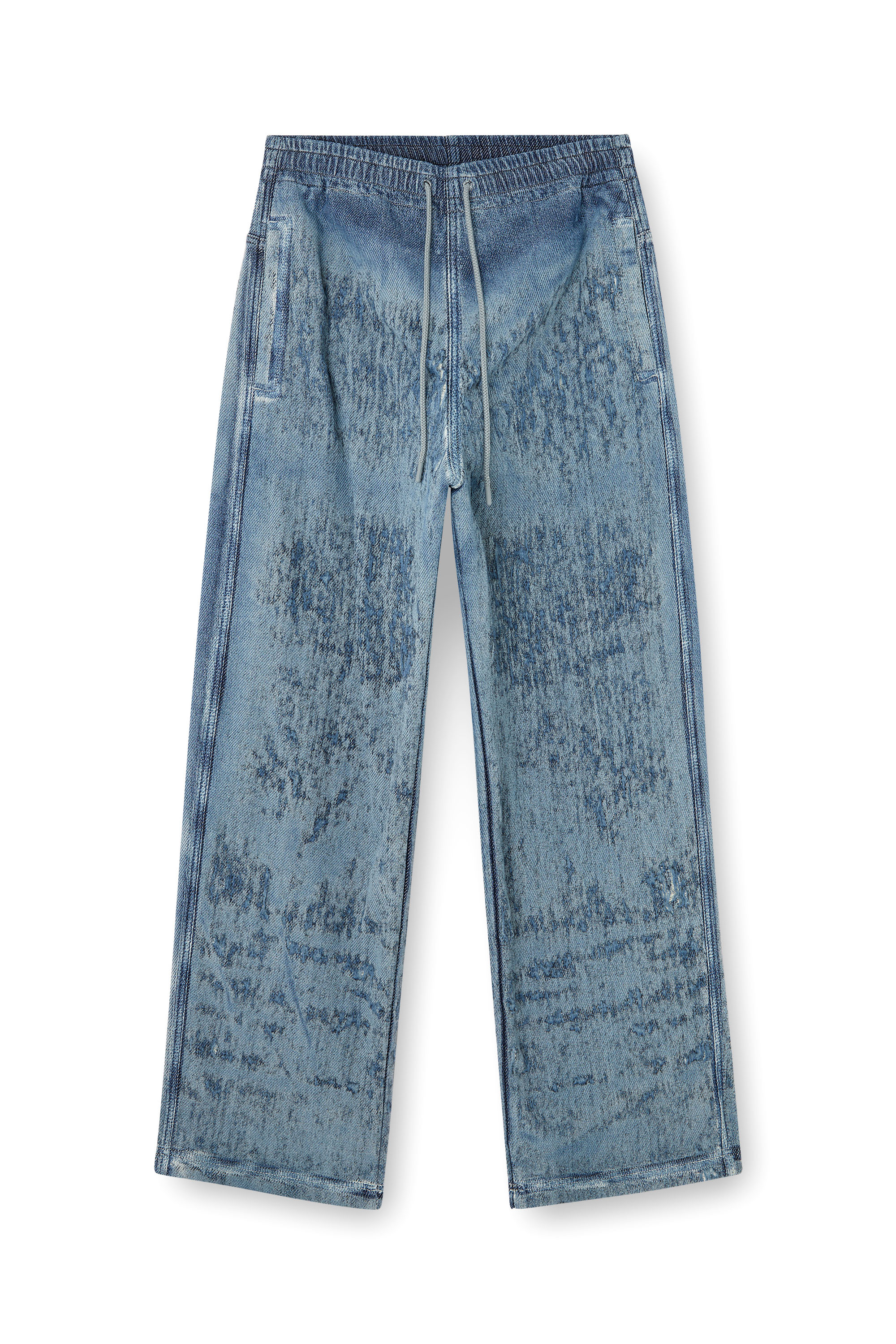 Diesel - Male's Relaxed Jeans D-Enimos 068RQ, ミディアムブルー - 2