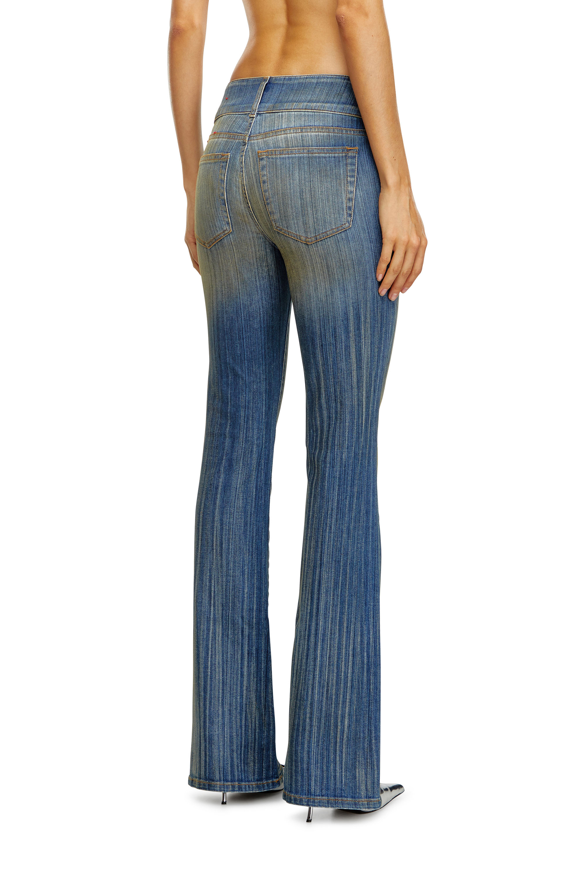 Diesel - Female's Bootcut Jeans D-Propol 0CBCX, ミディアムブルー - 4