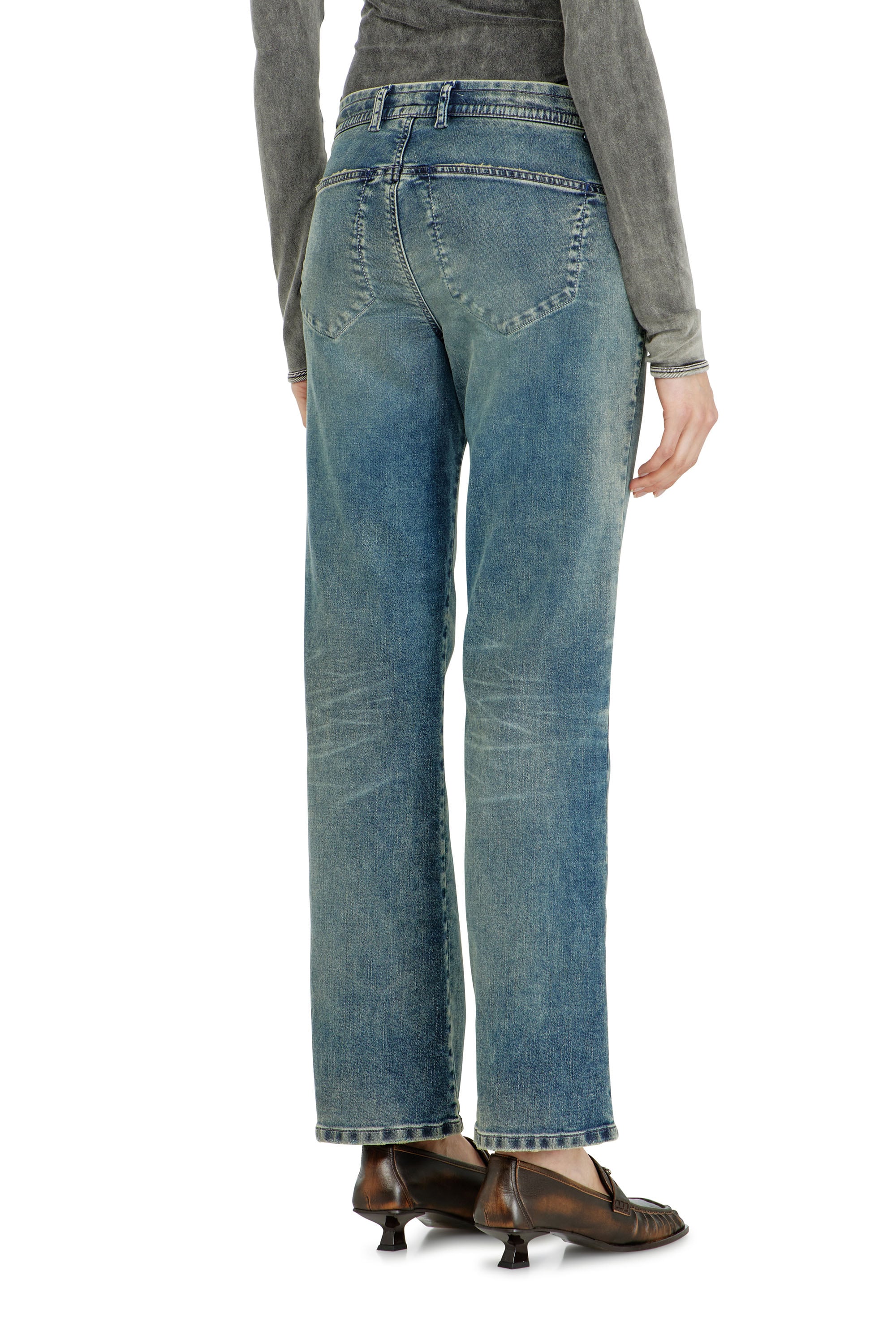Diesel - Female's Regular 2071 D-Meel Joggjeans&reg; 068WZ, ミディアムブルー - 3