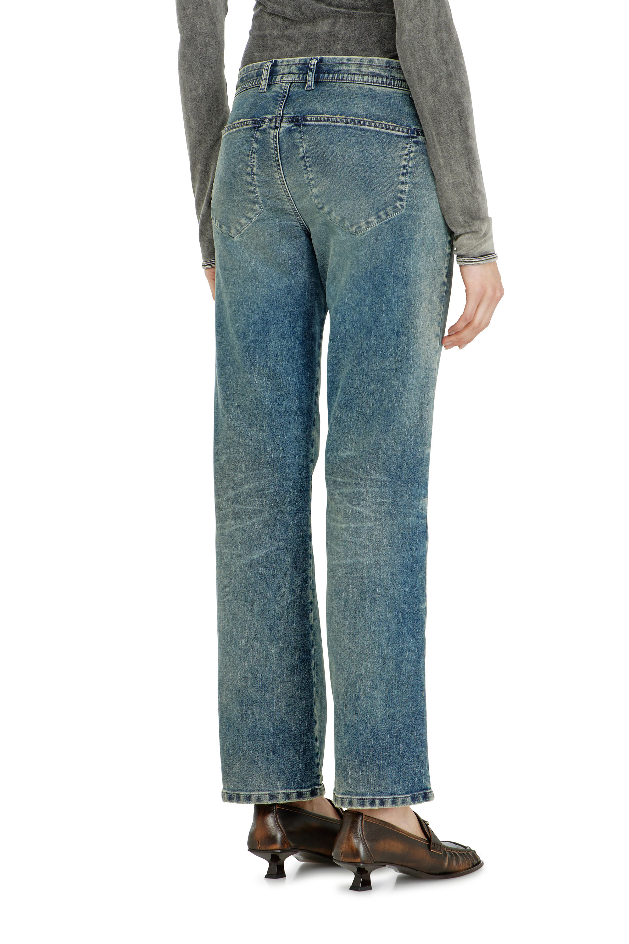 Diesel - Female's Regular 2071 D-Meel Joggjeans&reg; 068WZ, ミディアムブルー - 3