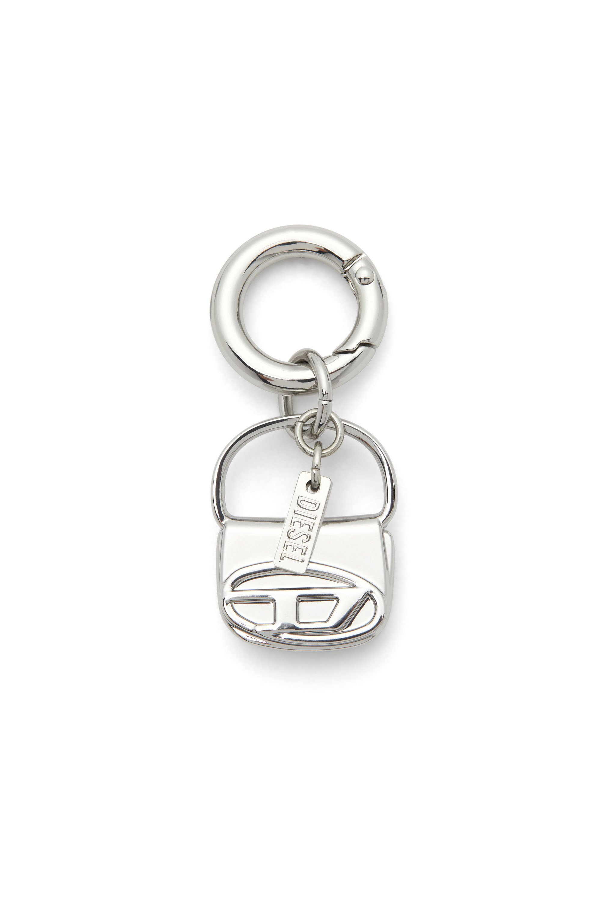 Diesel - CHARM-1DR, Female's Metal charm with mini 1DR charm in シルバー - 2
