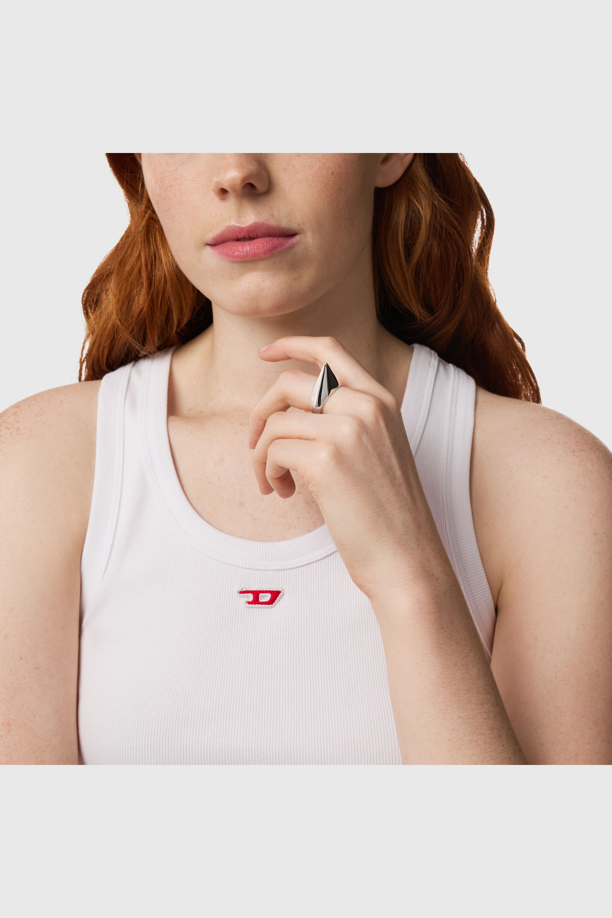 Diesel - DX1641040 JEWELLERY, Unisex's リング in シルバー - 4