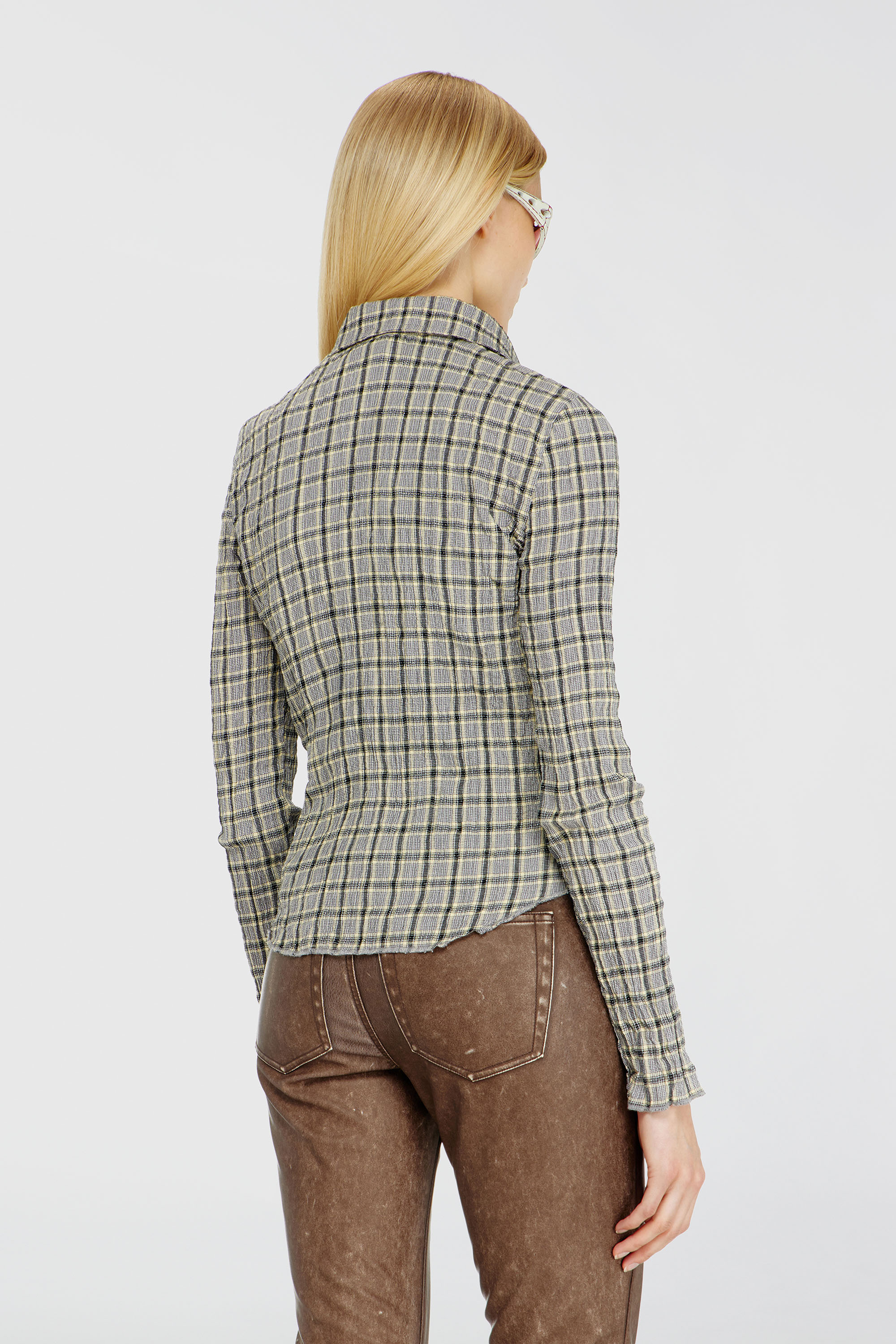 Diesel - C-ARRILON, Female's シャツ in グレー - 4