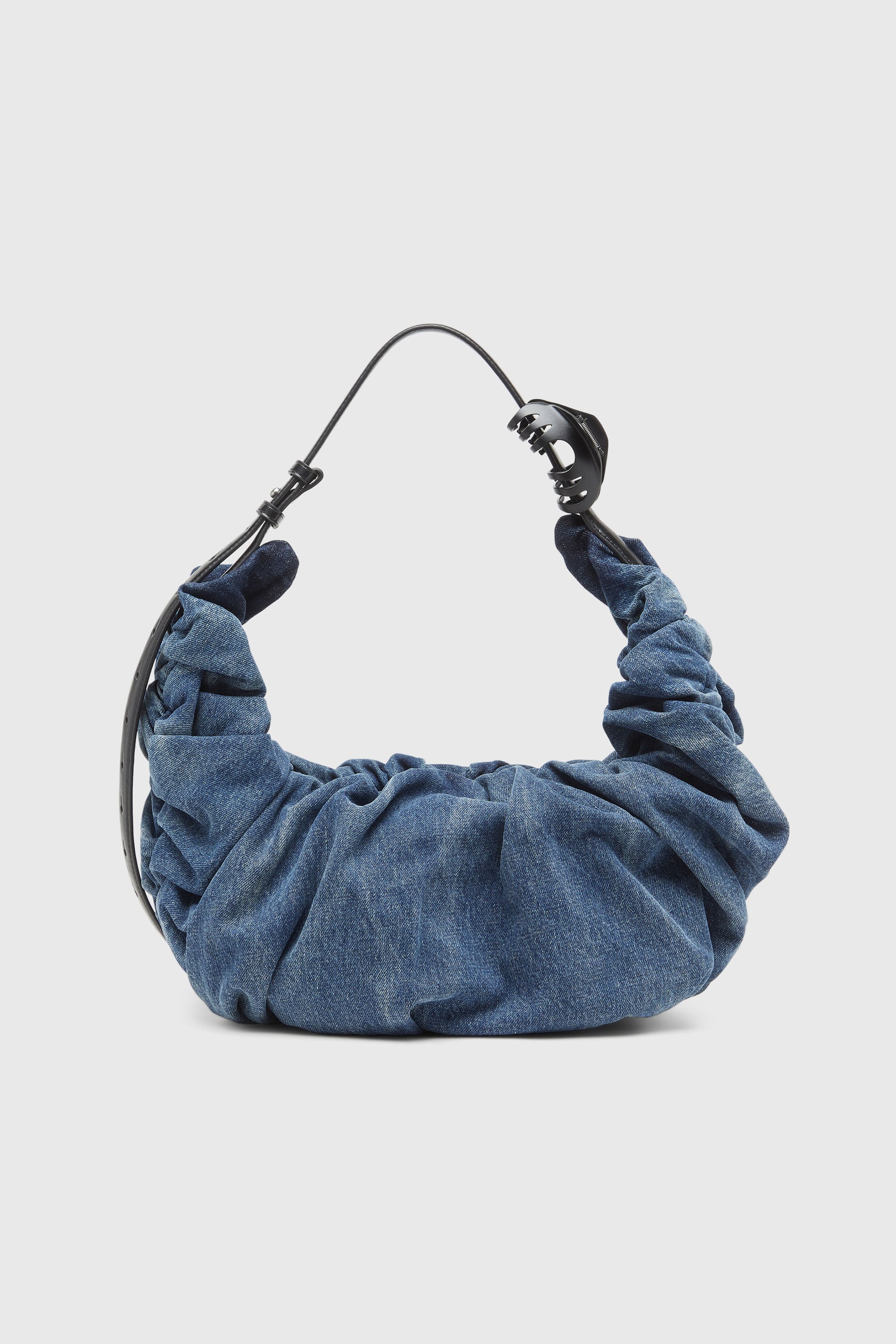 Diesel - GRAB-D HOBO L, Female's ホーボーバッグ L in ミディアムブルー - 2