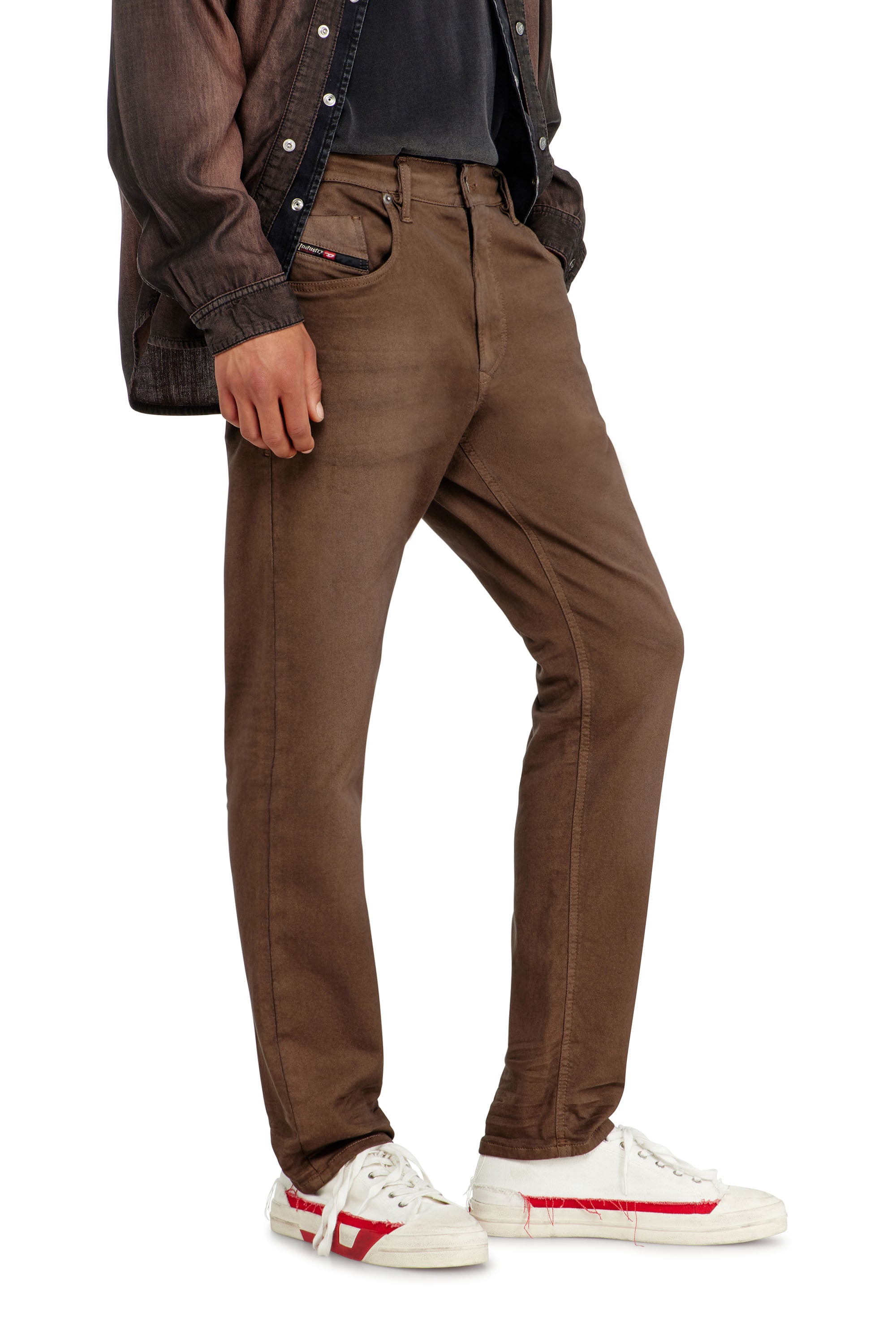 Diesel - Male's Regular 2032 D-Krooley-BW Joggjeans&reg; 0670M, ブラウン - 4