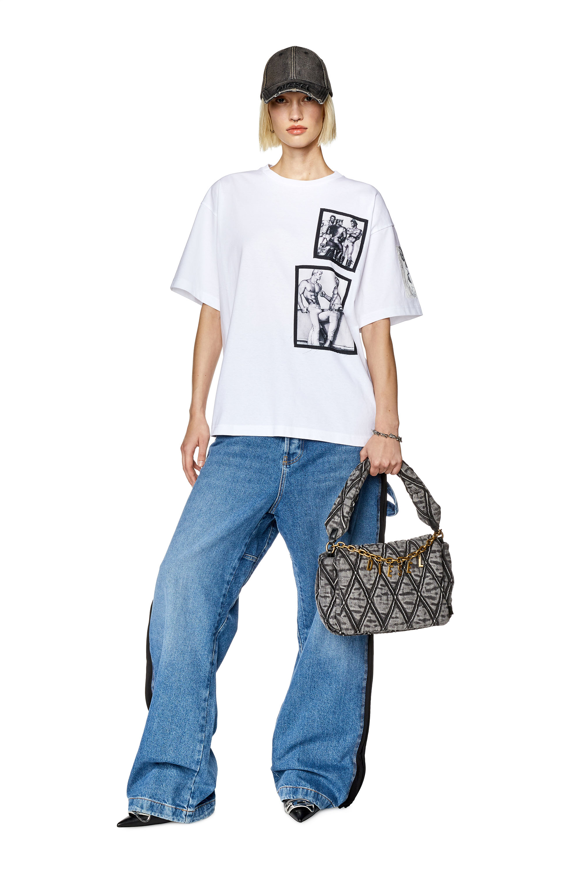 Diesel - PR-T-NLABEL-23A, ホワイト - Image 6