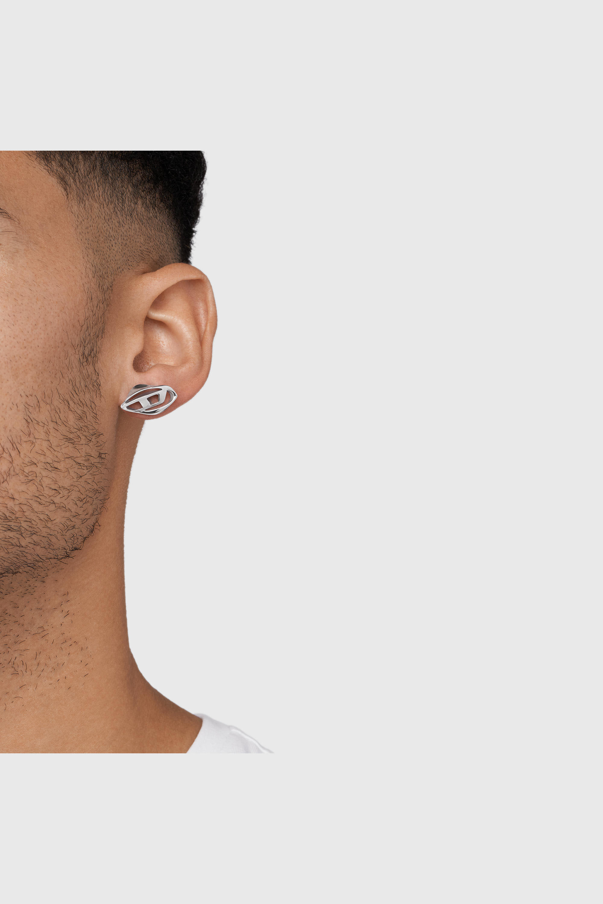 DIESEL ピアス シルバー 未使用 箱付き 片耳用 ジュエリー最低価格 DX1411 ピアス（片耳用）｜シルバー｜ウィメンズ｜DIESEL