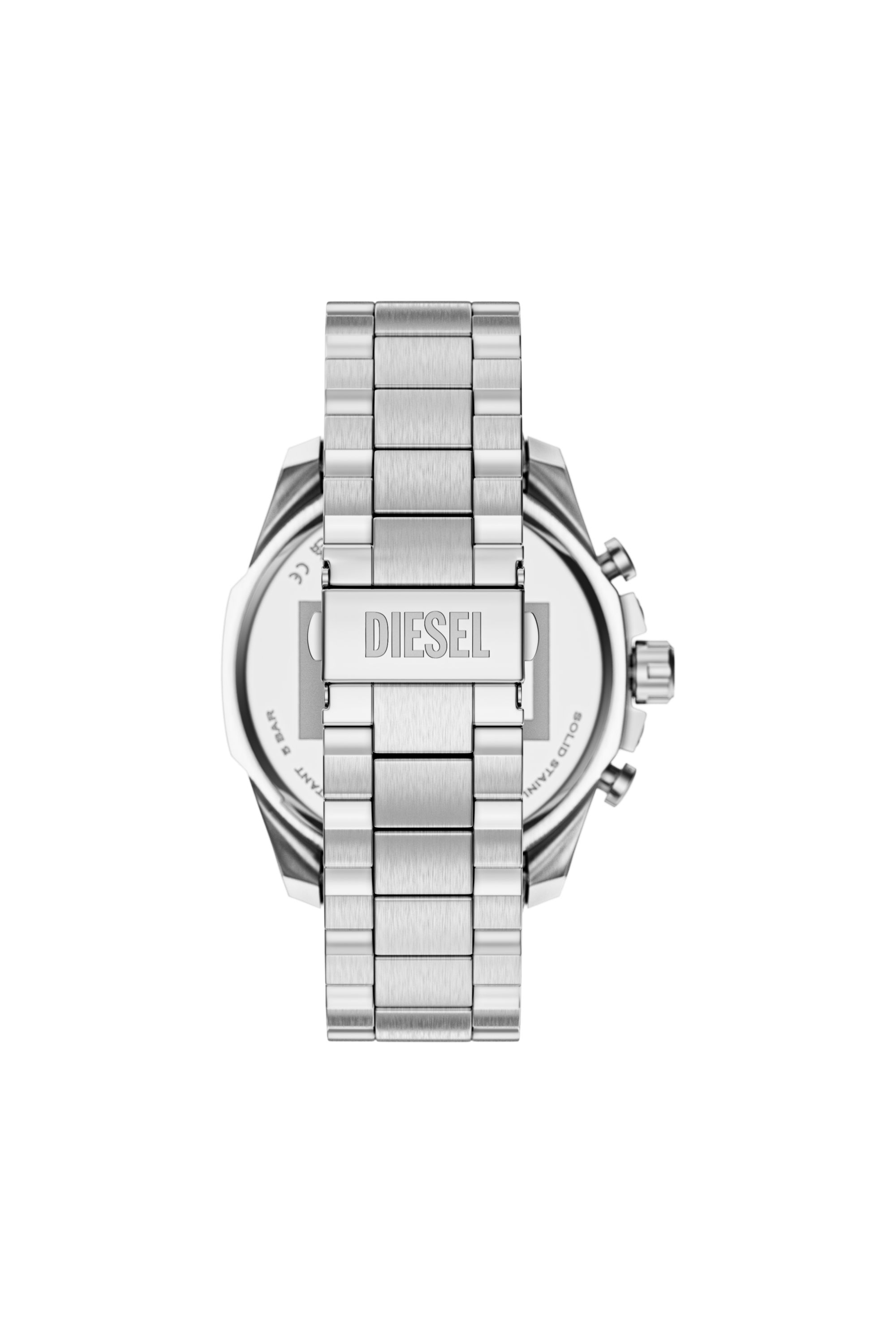 Diesel - DZ4721 WATCH, Male's Mega Chief Slim stainless steel watch in シルバー - 2