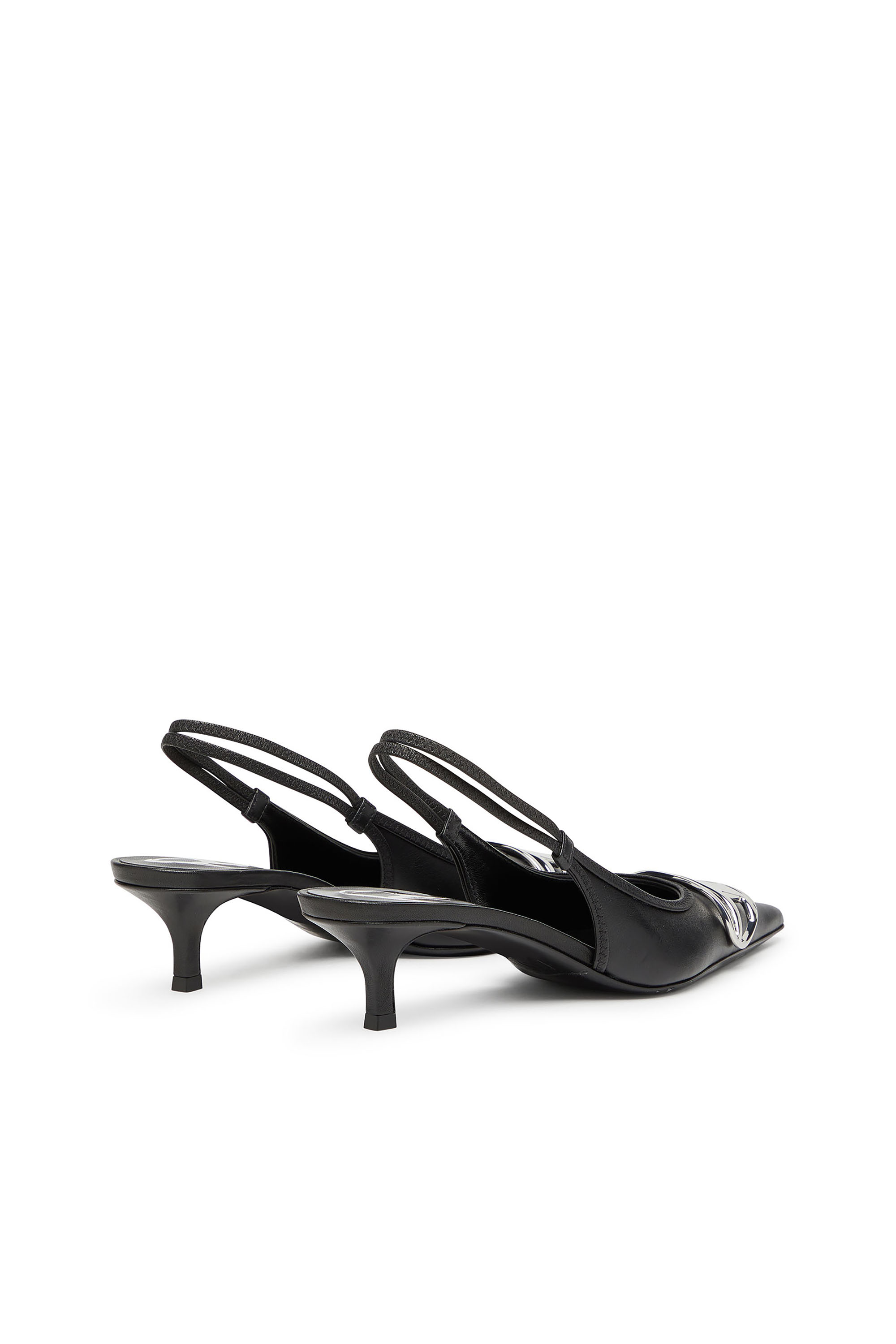 Diesel - D-VENUS SB 40, Female's D-Venus-Slingback pumps in nappa leather in ブラック - 3