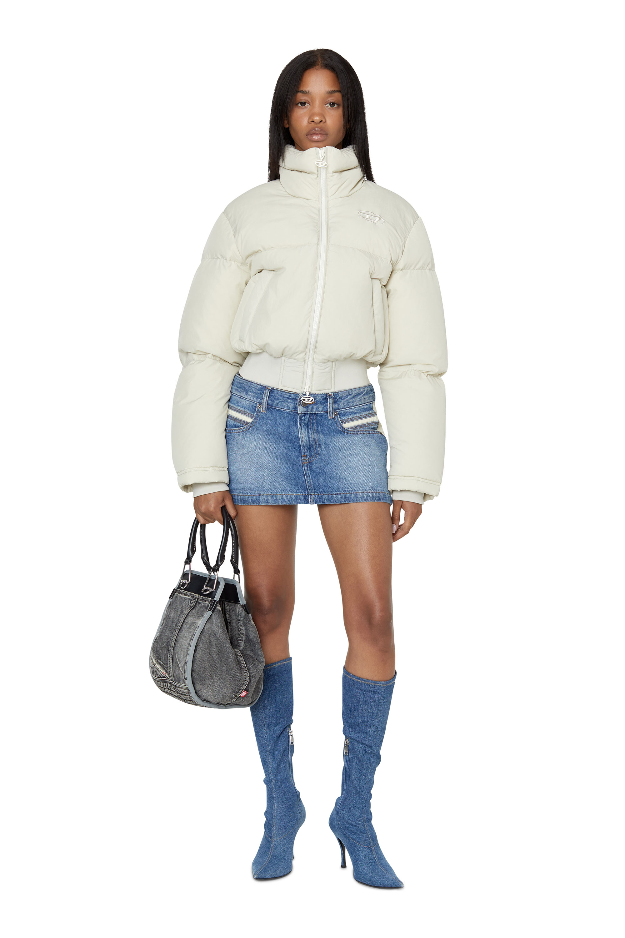 人気の贈り物が ディーゼル ジャン パデッド ジャケ ット ユニセックス