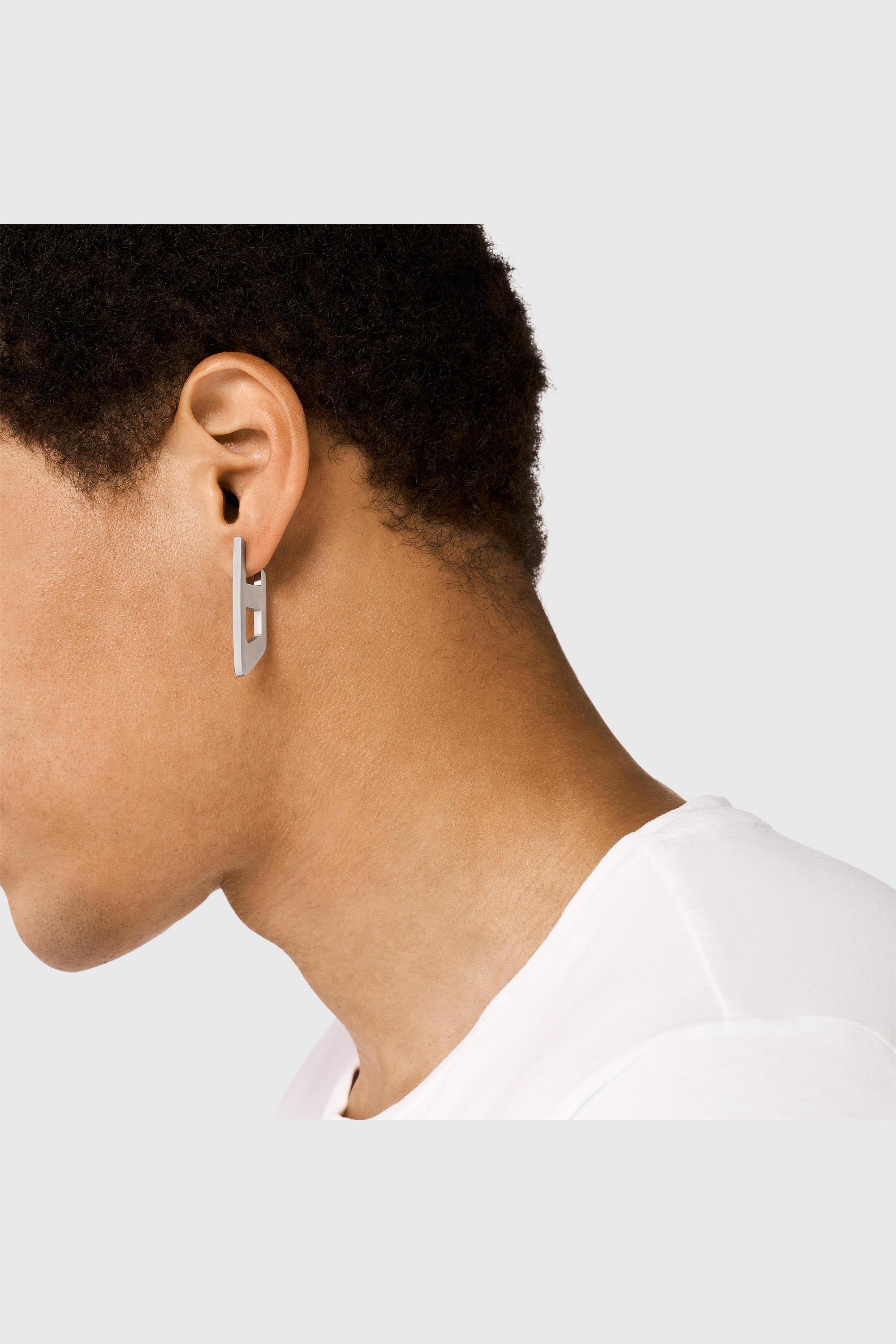 Diesel - DX1538040, Unisex's ピアス（片耳用） in シルバー - 4