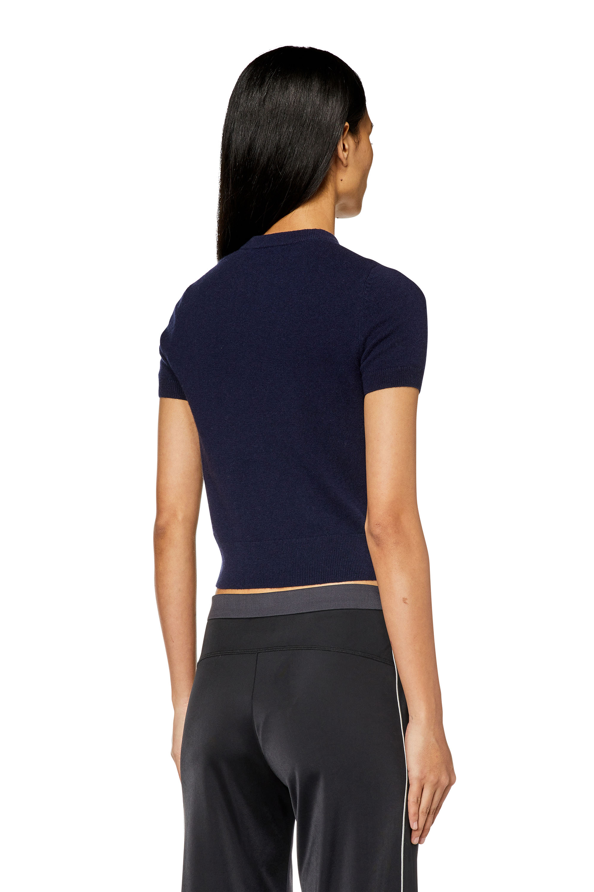 Diesel - M-ARGA, Female's ニット in ダークブルー - 4