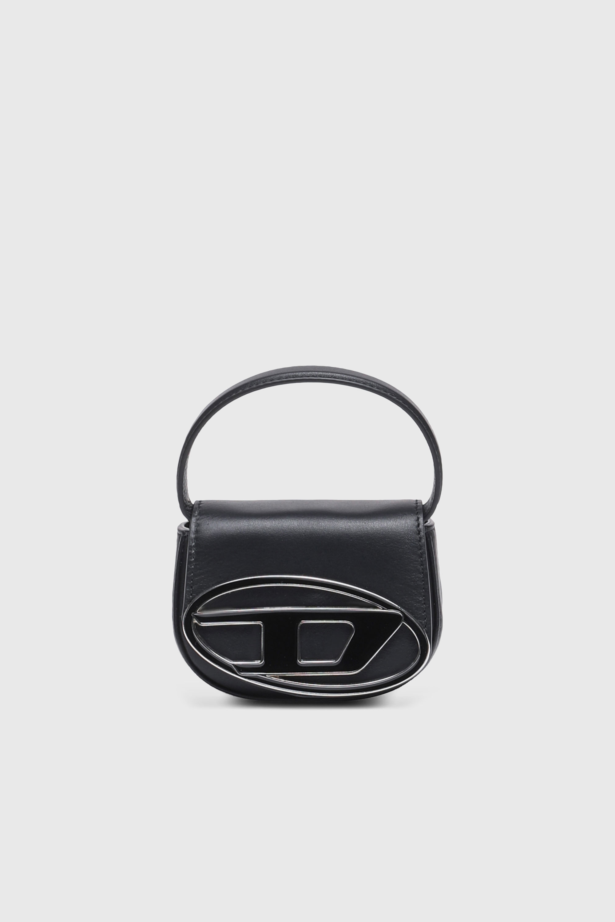 Diesel - 1DR XS, Female's カウレザーショルダーバッグXS in ブラック - 5