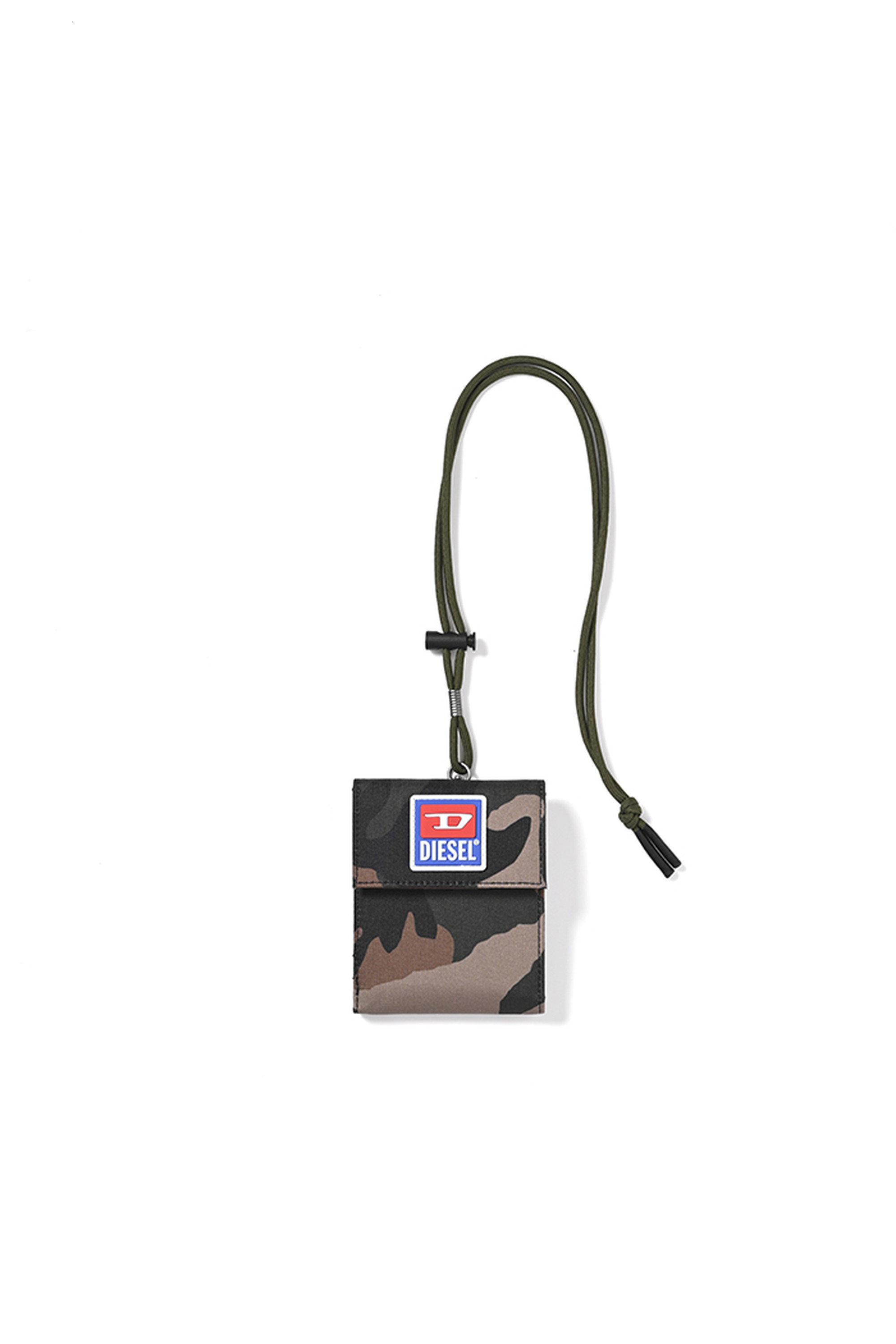 Diesel - CAMOUFLAGE WALLET, Unisex's CAMOUFLAGE WALLET in ミリタリーグリーン - 1