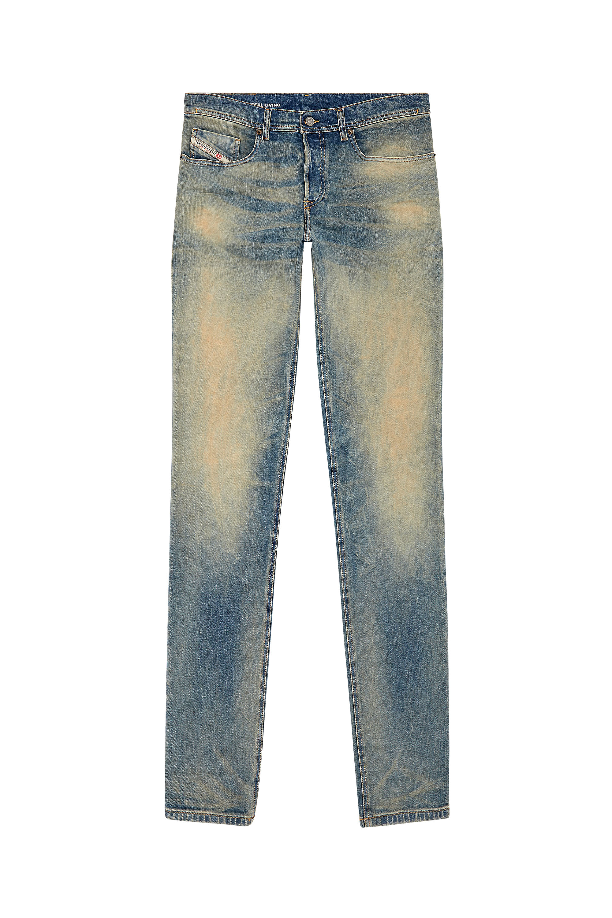 Diesel - Tapered Jeans 2023 D-Finitive 09H78, ミディアムブルー - Image 5