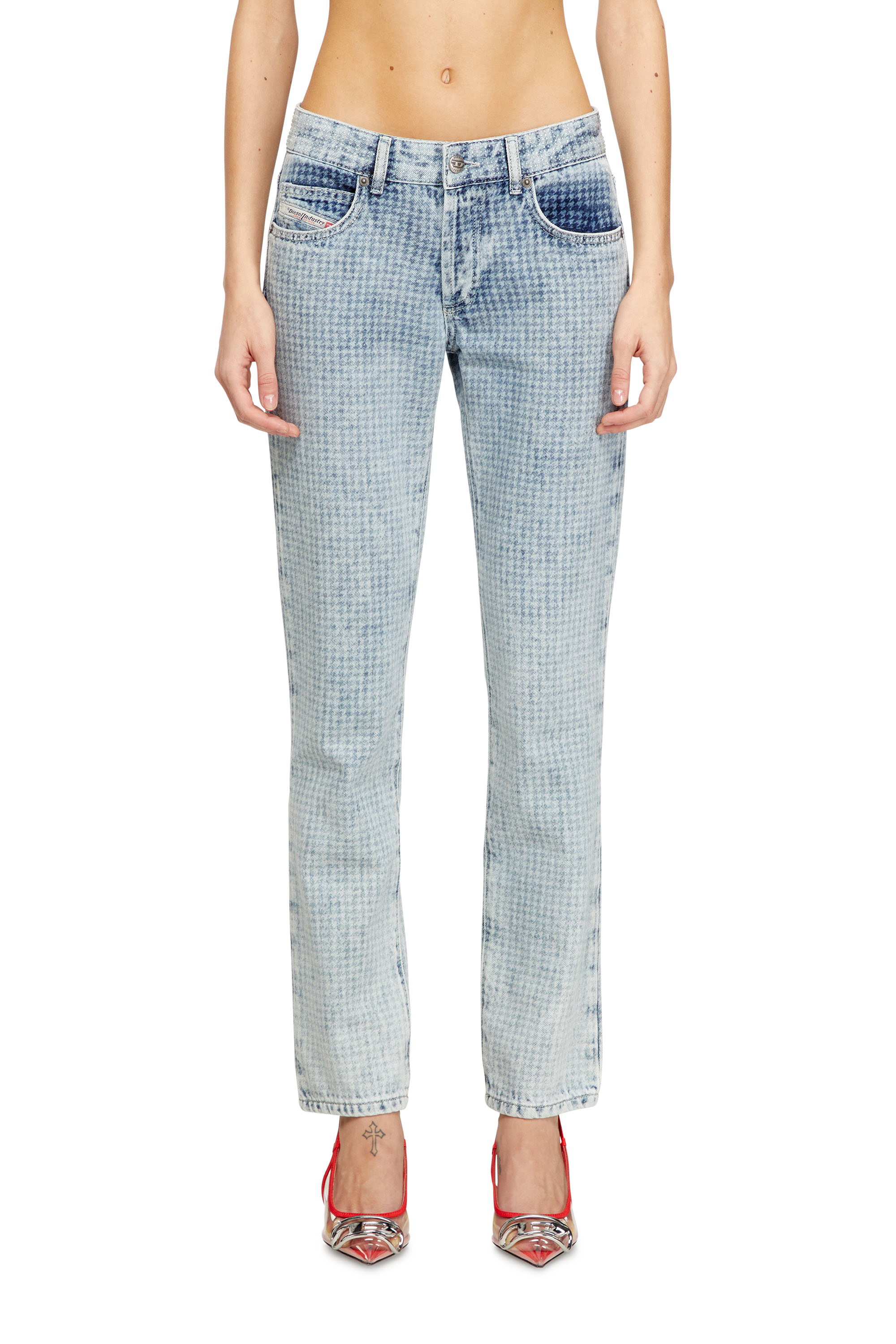 Diesel - Female's Slim Jeans 1992 D-Jiann 0ADCH, ライトブルー - 3