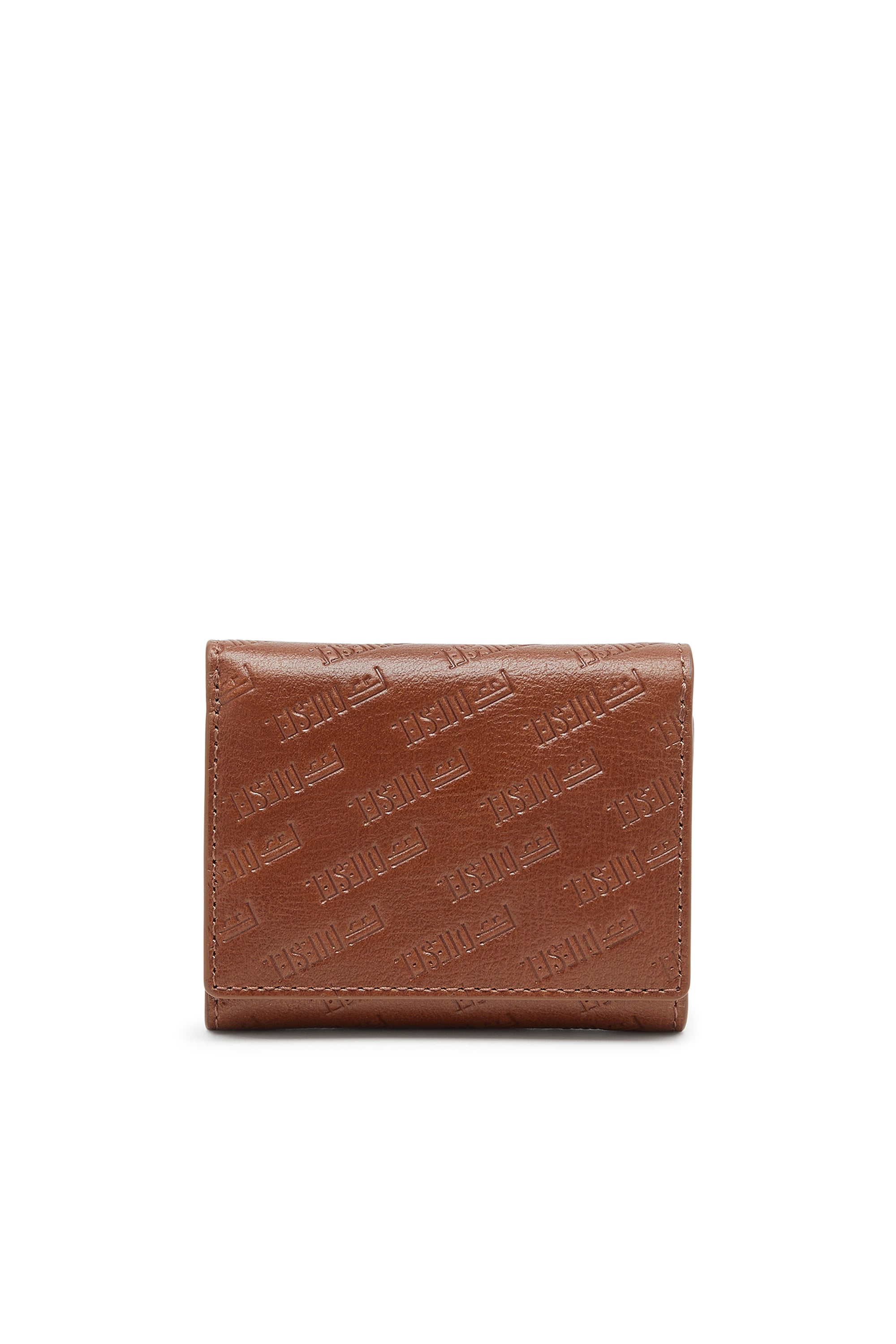 Diesel - MONOGRAM TRI-FOLD COIN S 3D, Male's 三つ折りウォレット in ブラウン - 2