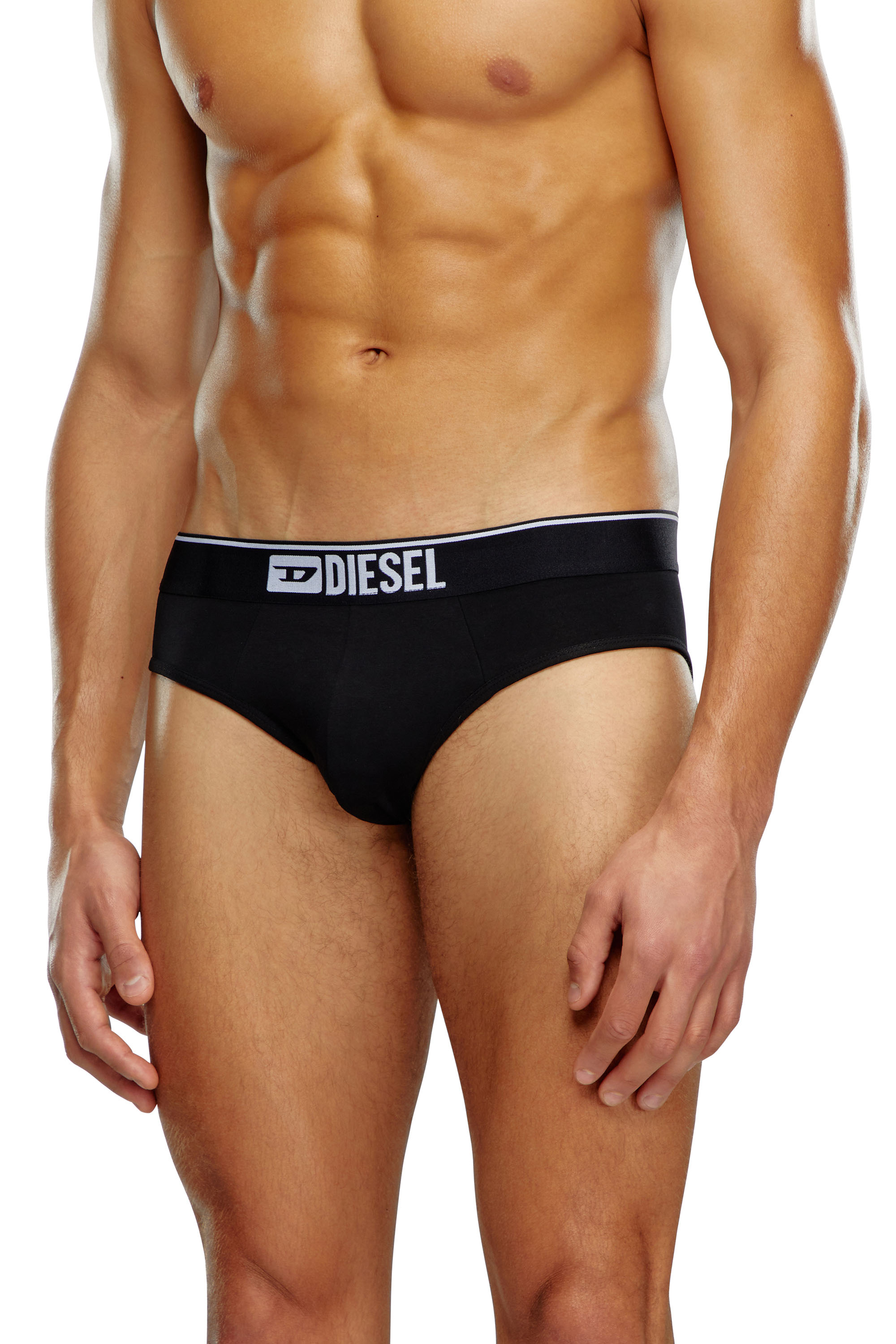 Diesel - UMBR-ANDRETHREEPACK, Male's アンダーウェアブリーフ3枚セット in ブラック - 2