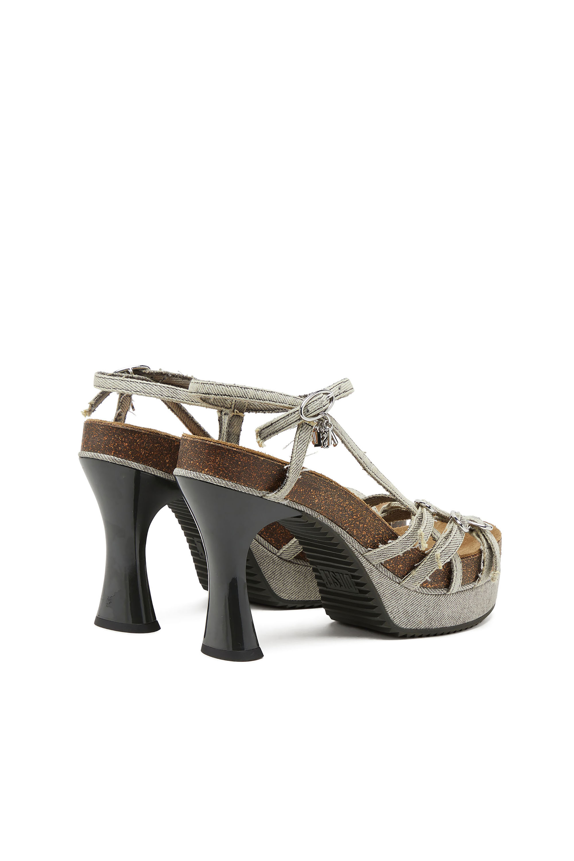 Diesel - D-WOODSTOCK 105 SANDAL, Female's サンダル in グレー - 3