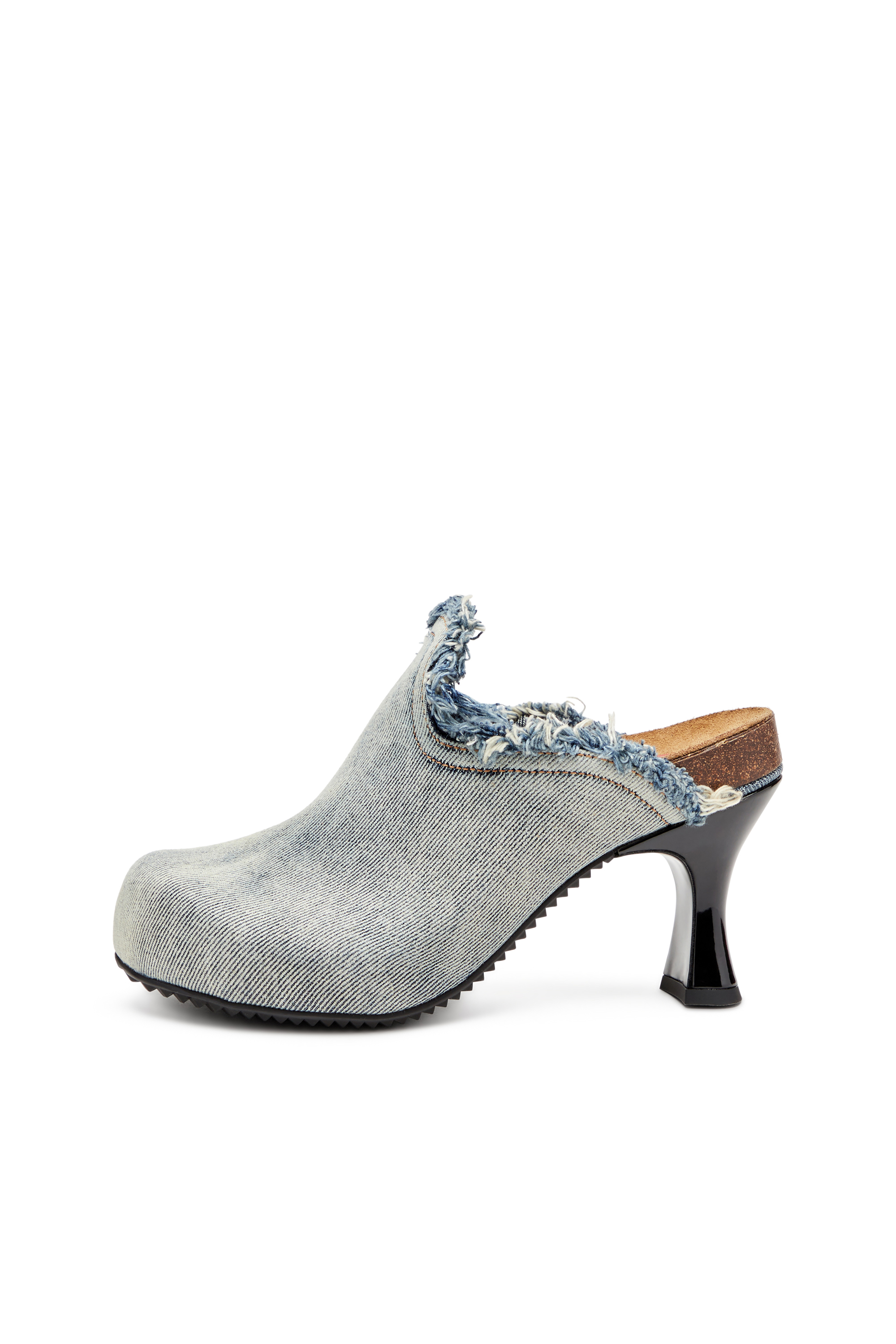 D-WOODSTOCK ML W, ライトブルー Diesel - D-WOODSTOCK ML W, Female's デニムミュール in ライトブルー - 7