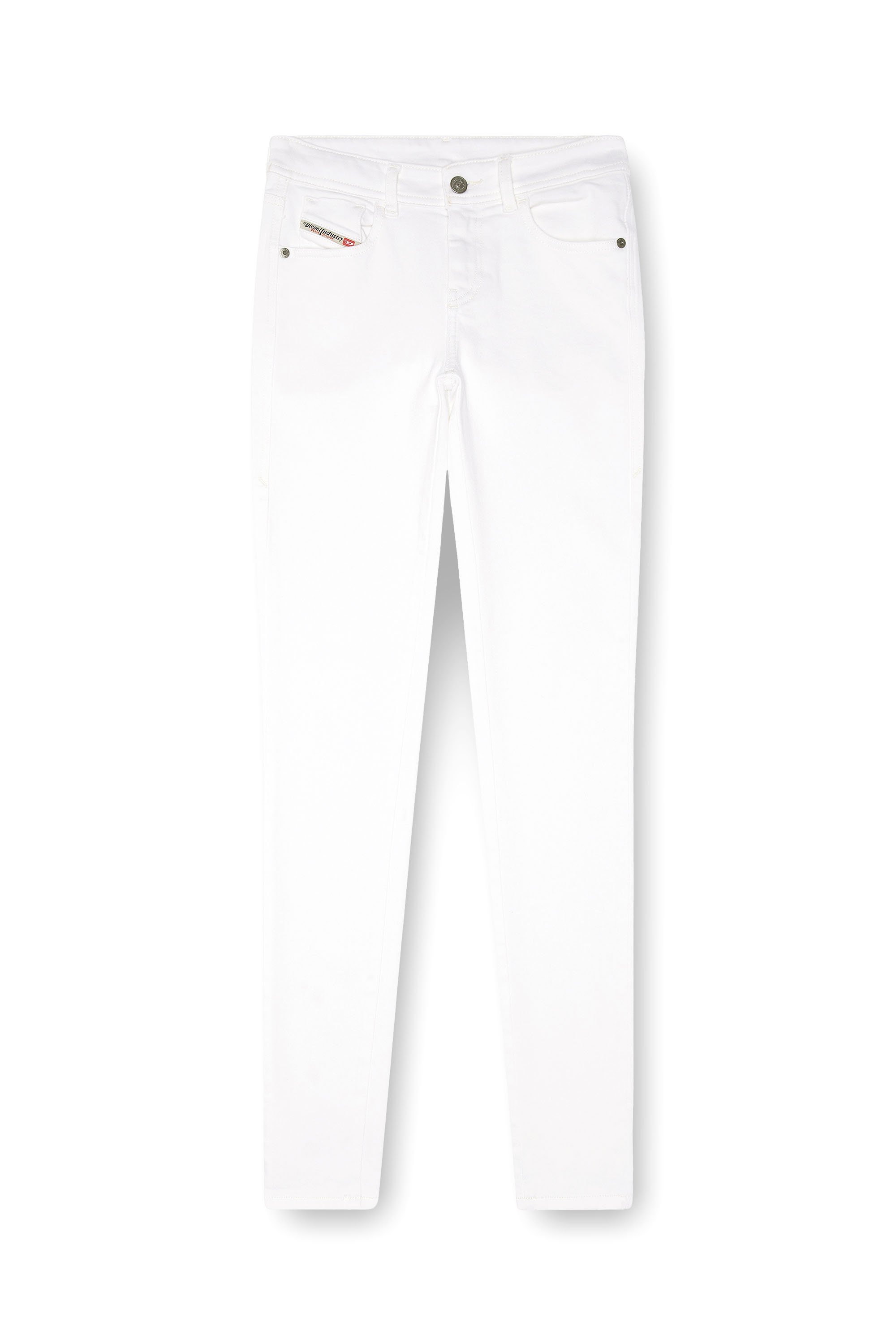 Diesel - Female's Skinny Jeans 2017 Slandy 09F90, ホワイト - 3