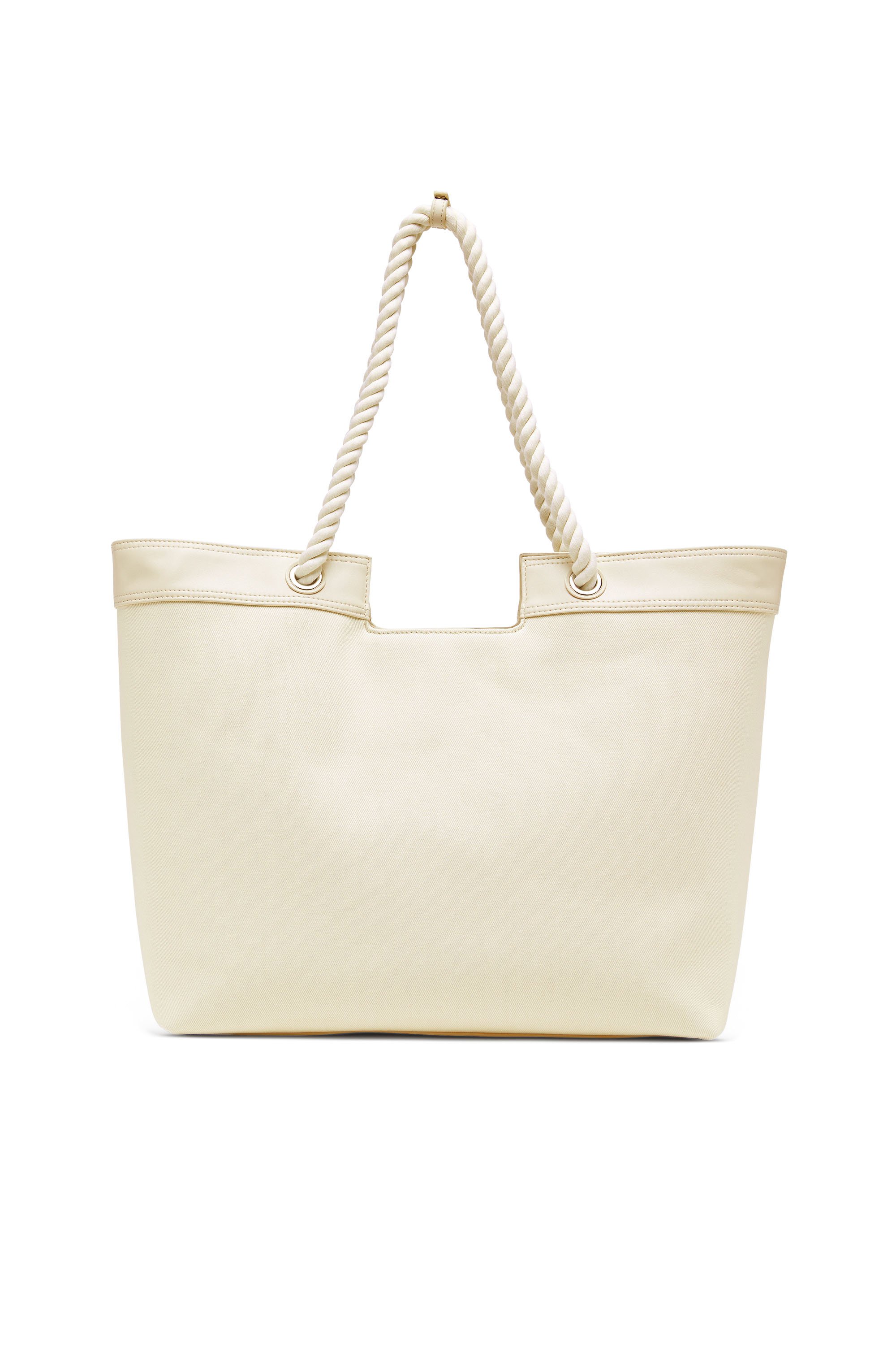 Diesel - DSL 3D SHOPPER EW, Female's Dsl 3D-Shopping bag in Cordura twill in クリーム - 2
