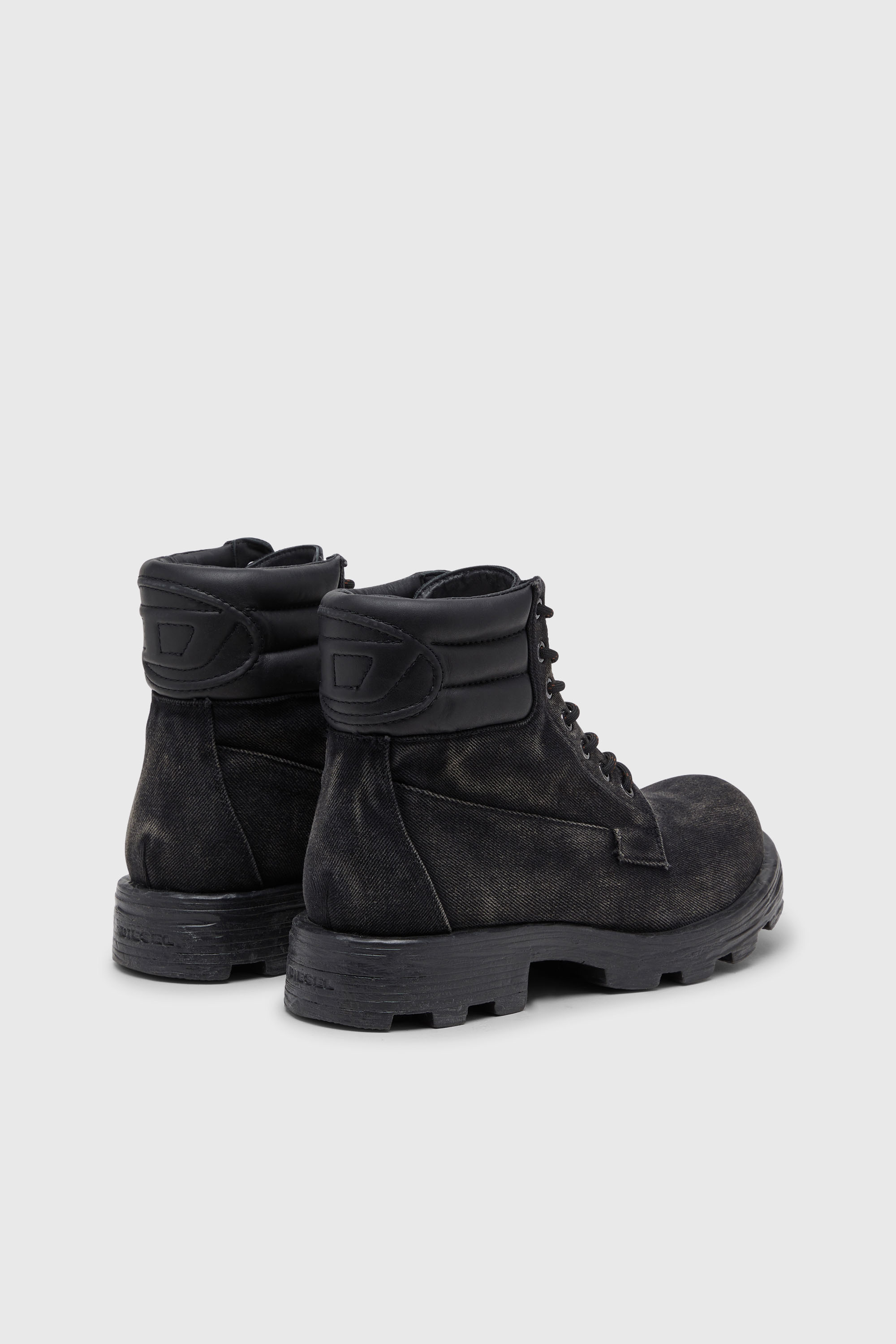 D-HAMMER LACE UP レースアップブーツ｜ブラック｜メンズ｜DIESEL