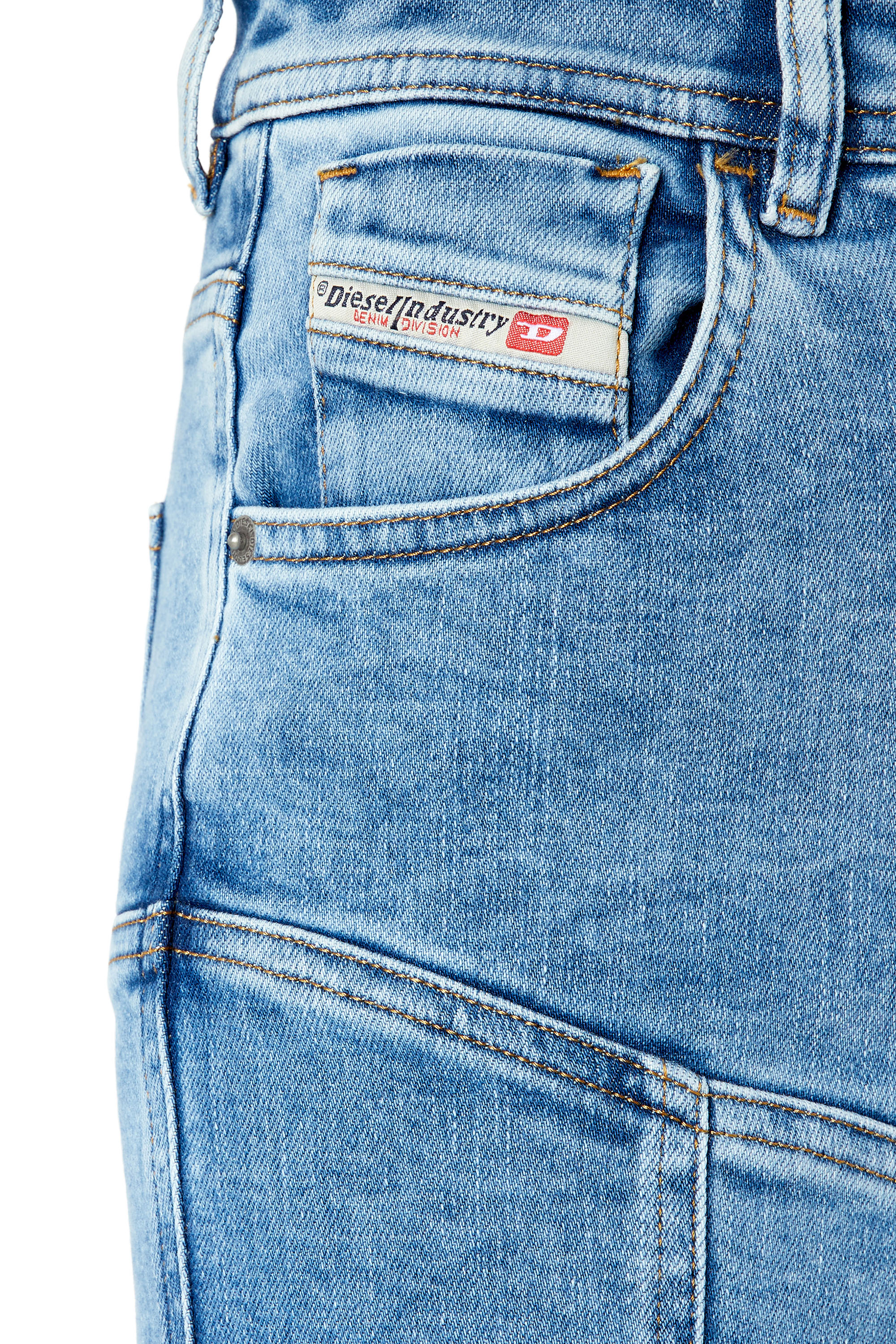 Diesel - Super skinny Jeans 1984 Slandy-High 09F67, ライトブルー - Image 3