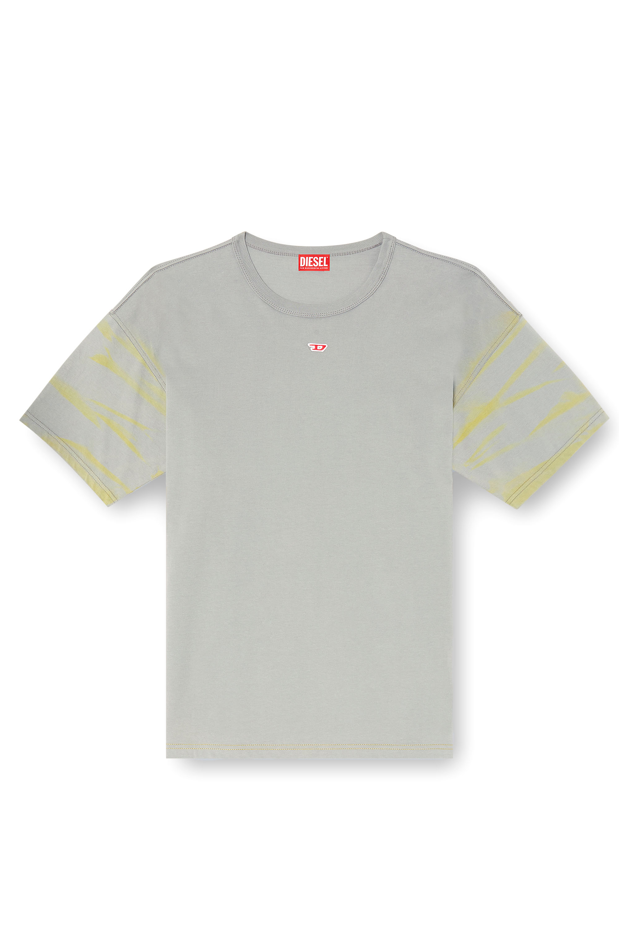 Diesel - T-ADJUST-R23, Male's Tシャツ in グレー - 2