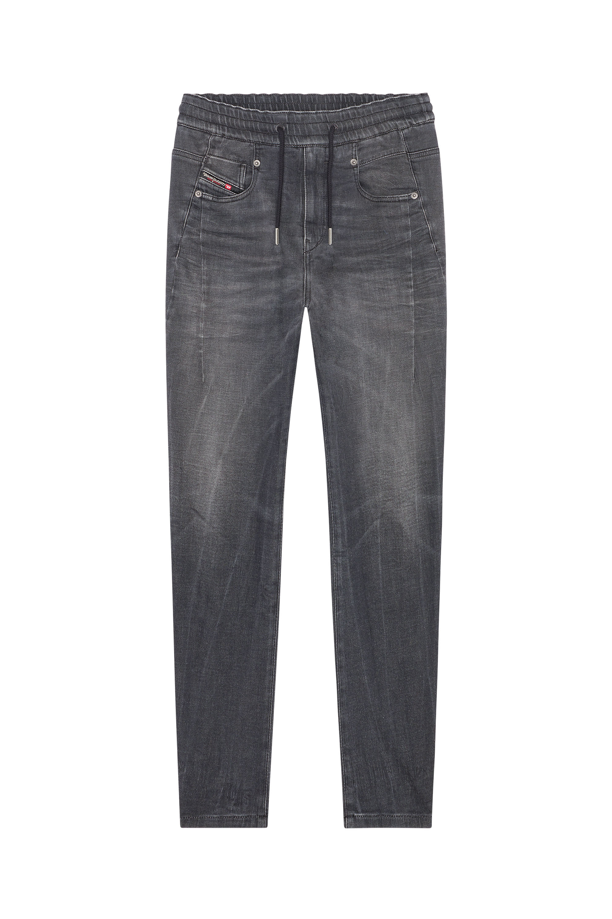 Diesel - Boyfriend 2041 D-Fayza Joggjeans® 068FS, ブラック/ダークグレー - Image 1