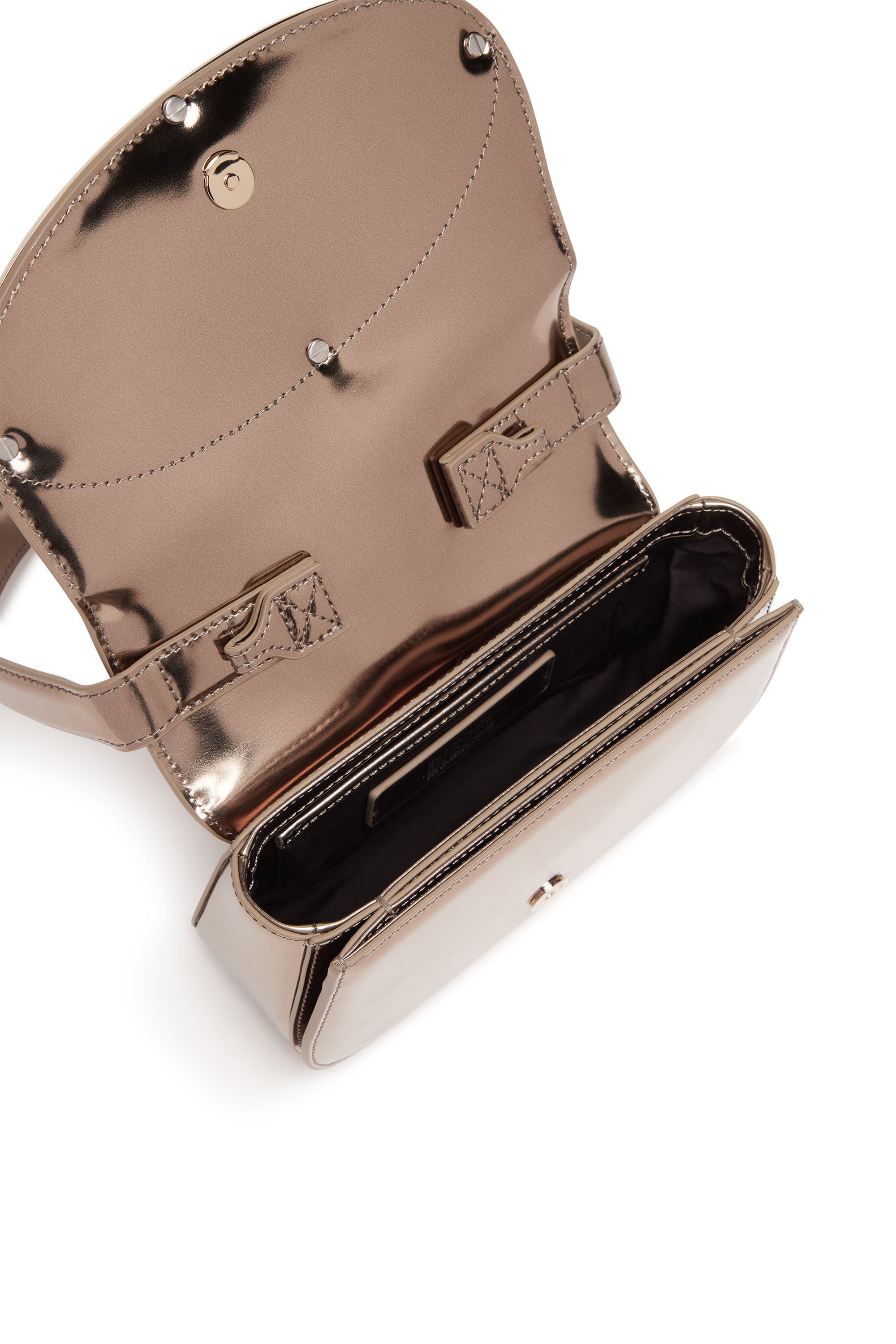 Diesel - 1DR, Female's カウレザーショルダーバッグ in ブロンズ - 4