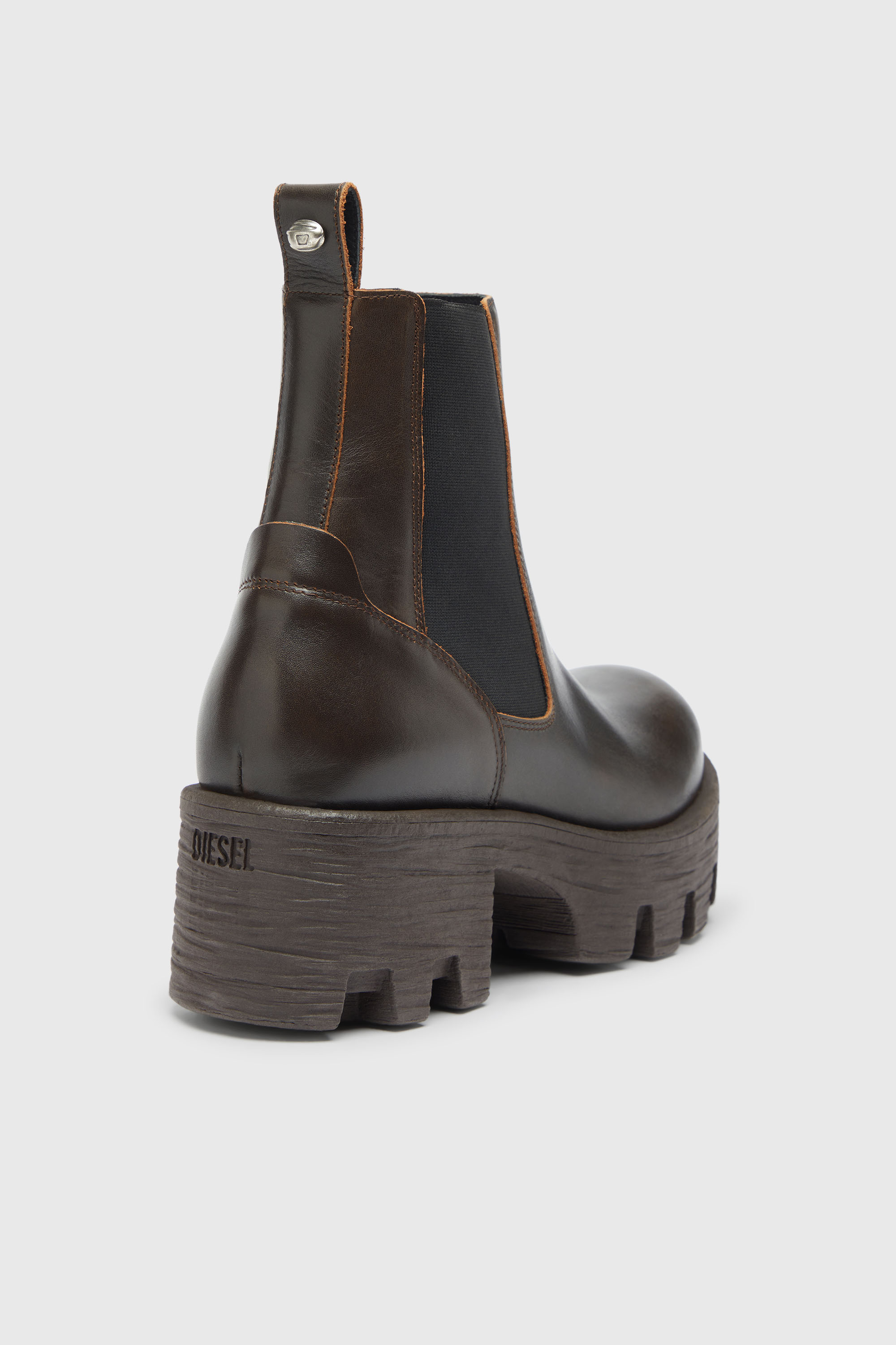 Diesel - D-HAMMER CHUNKY W, Female's ブーツ in ブラウン - 5