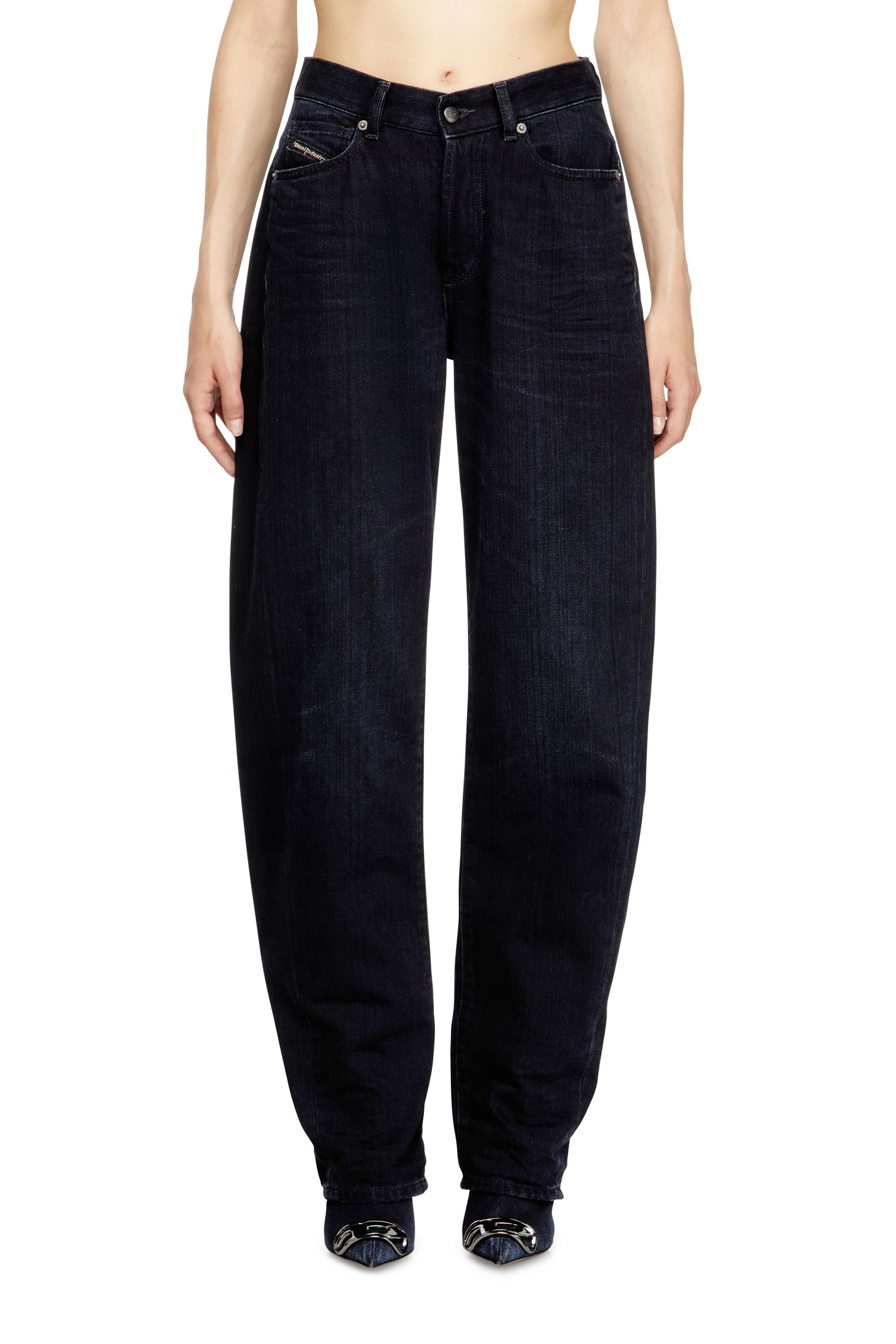 Diesel - Female's Relaxed Jeans 1974 D-Ellz 09L54, null - 1