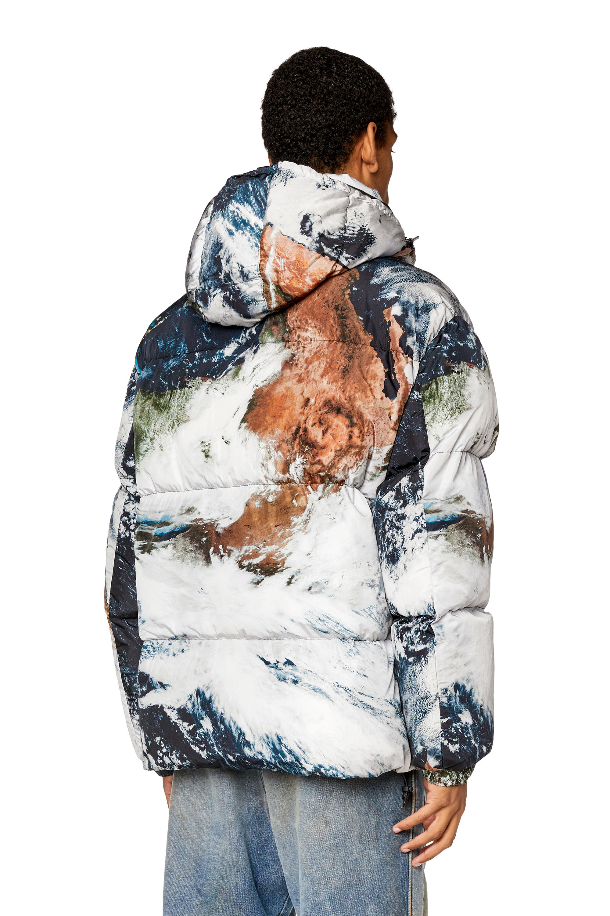 Diesel - W-ROLFYS-FD-PRINT, ブラック/ホワイト - Image 4
