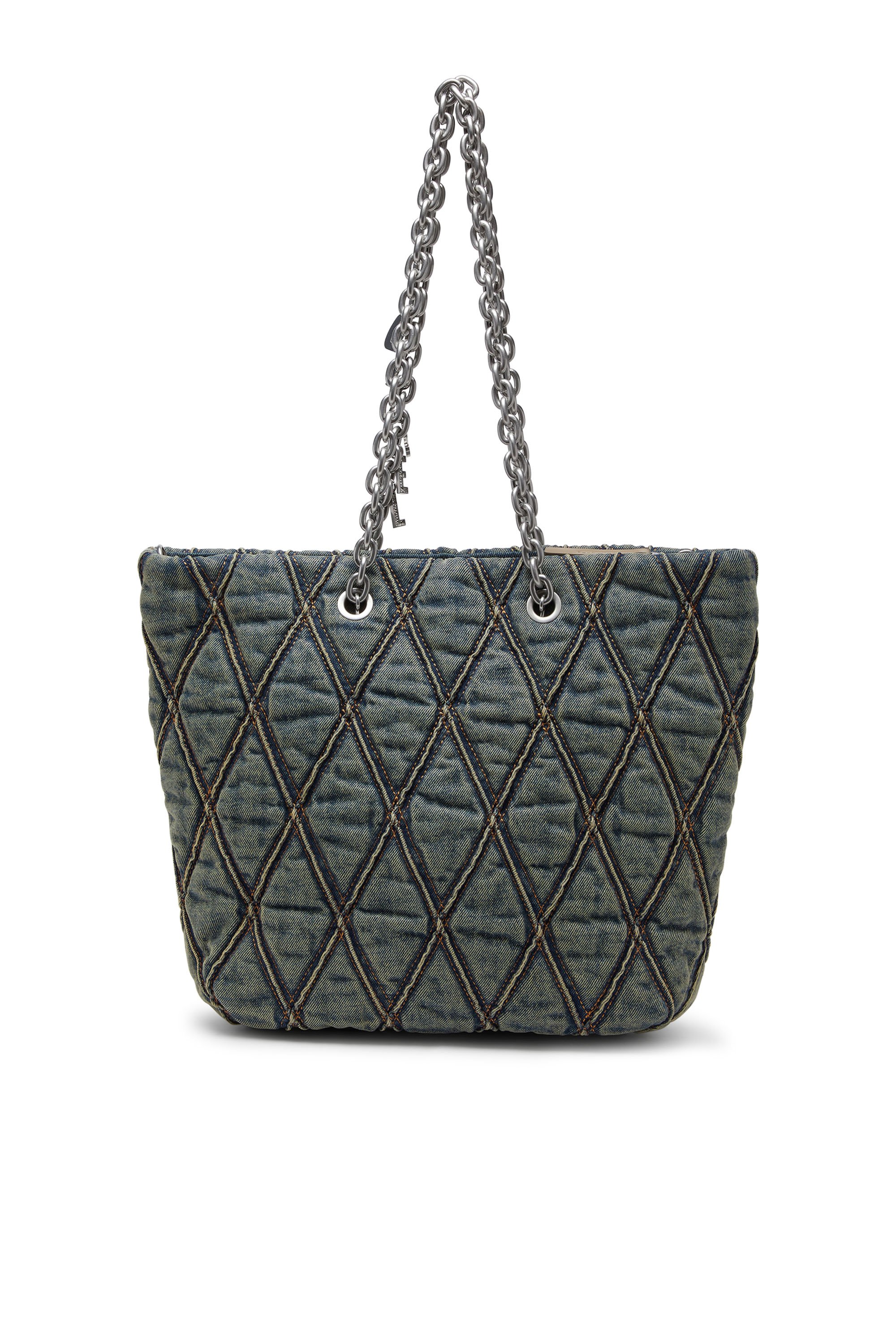 Diesel - CHARM-D SHOPPER M, Female's ショッパーバッグ M in ダークブルー - 2