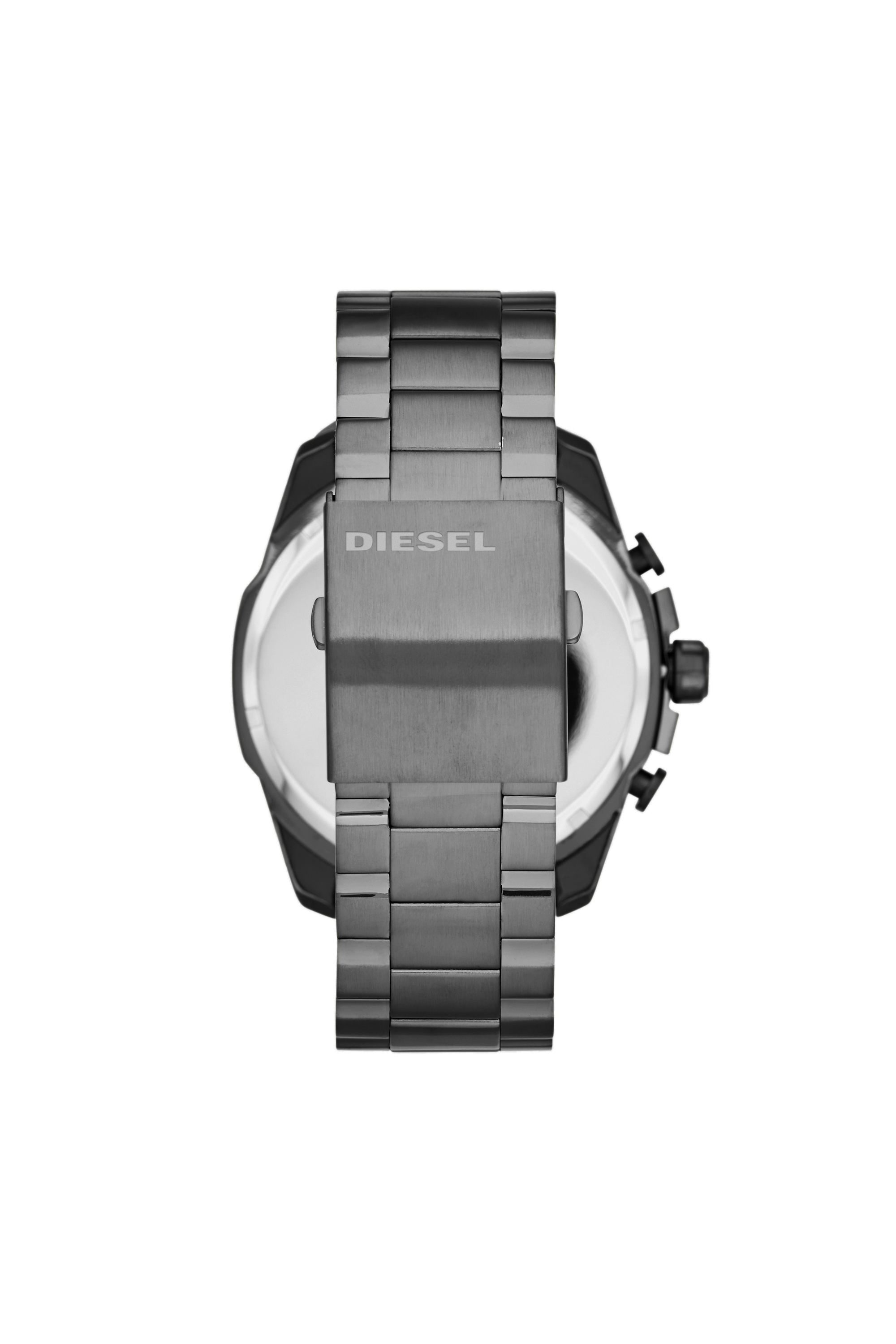 Diesel - DZ4329 MEGA CHIEF, Male's Mega Chief watch  with gunmetal plating in シルバー - 2