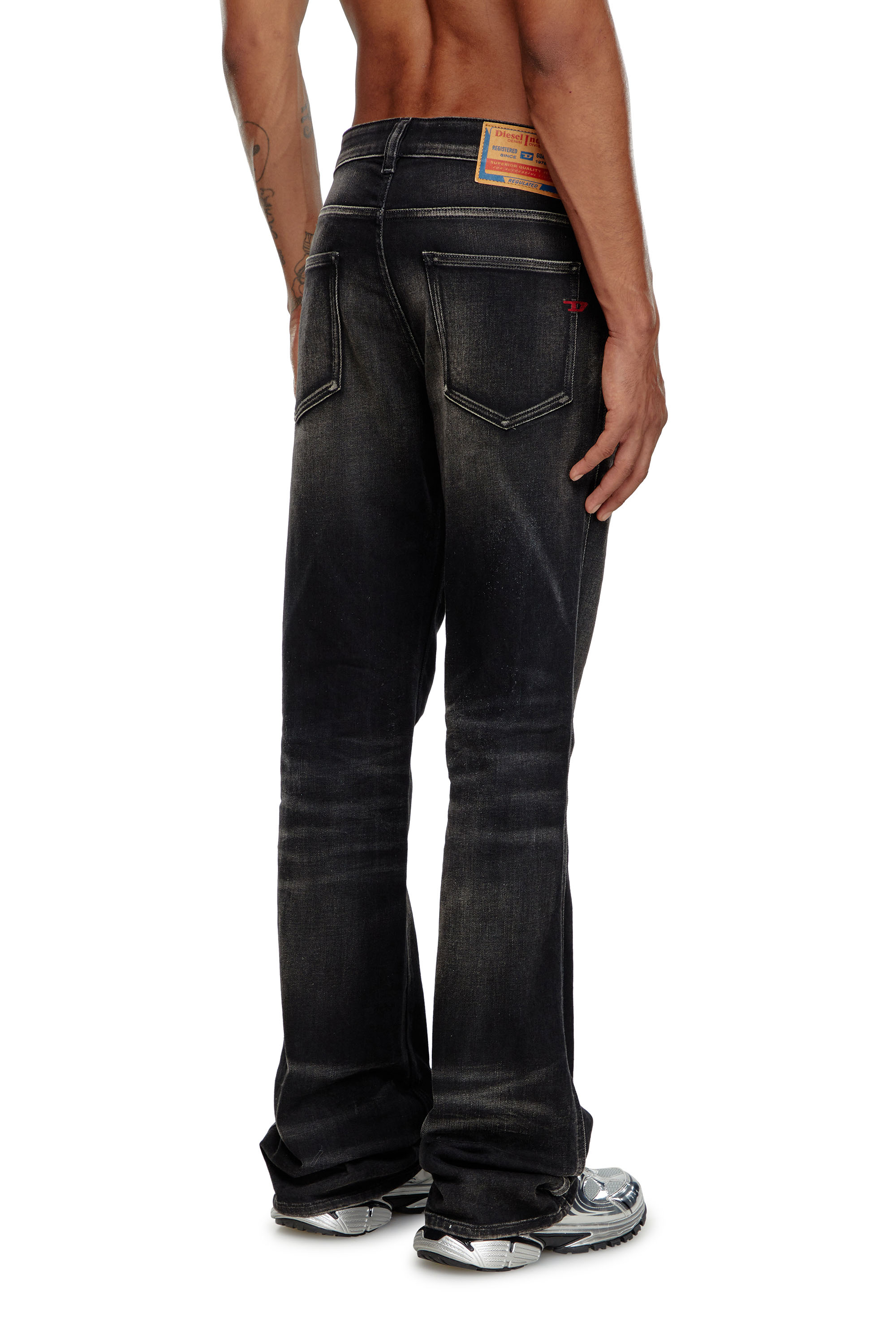 Diesel - Male's Bootcut Jeans 1998 D-Buck 09J53, ブラック/ダークグレー - 5