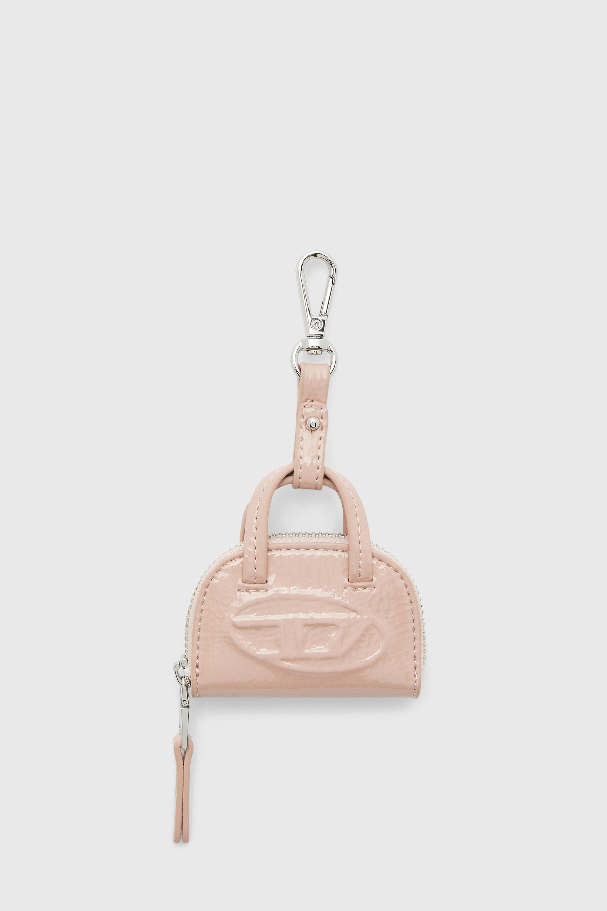 Diesel - 1DR DOME CHARMS, Female's バッグチャーム in ピンク / ホワイト - 1