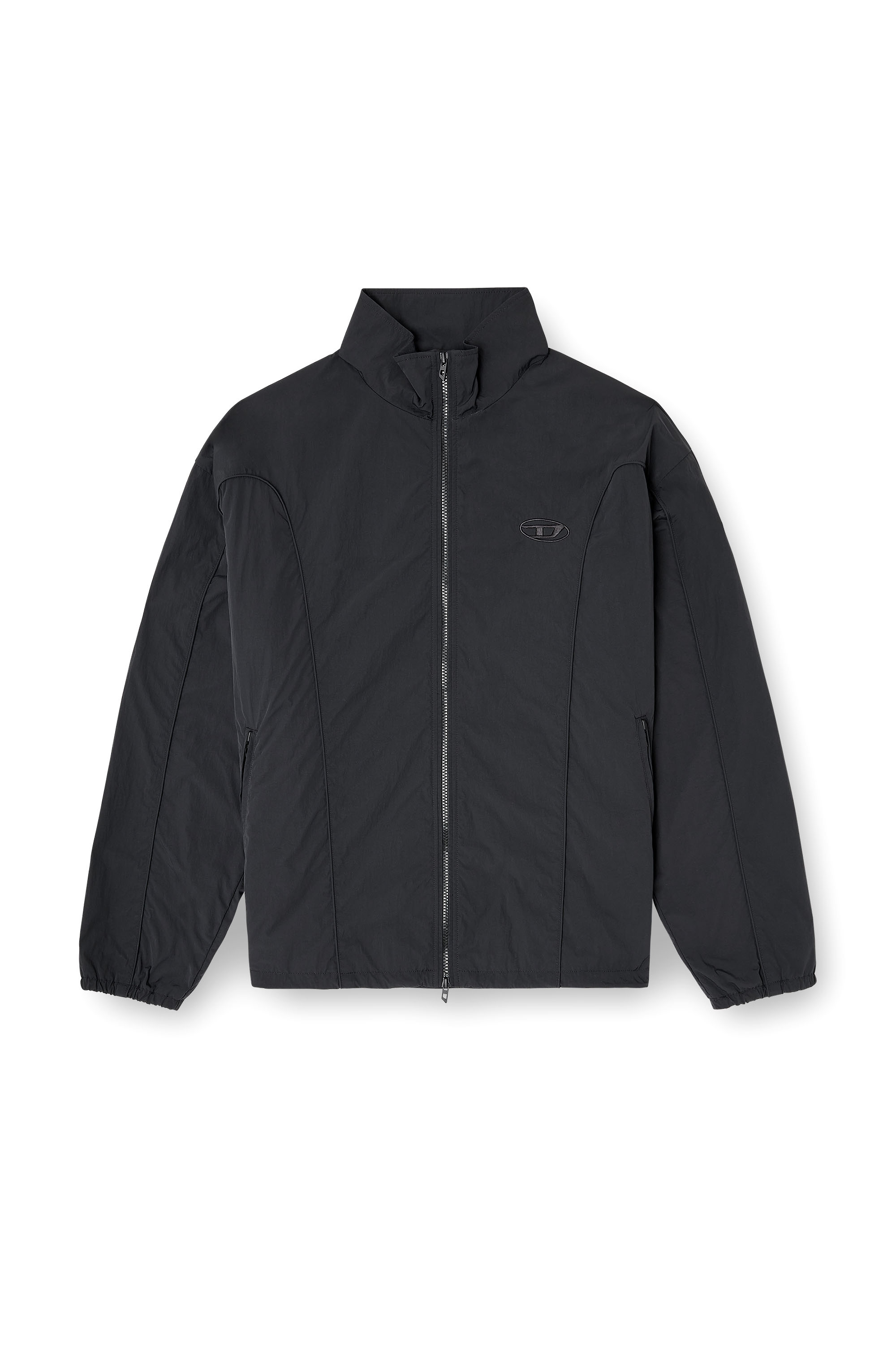 Diesel - J-FIVE-WRD-AKAD, Male's ウィンドブレーカー in ブラック - 2