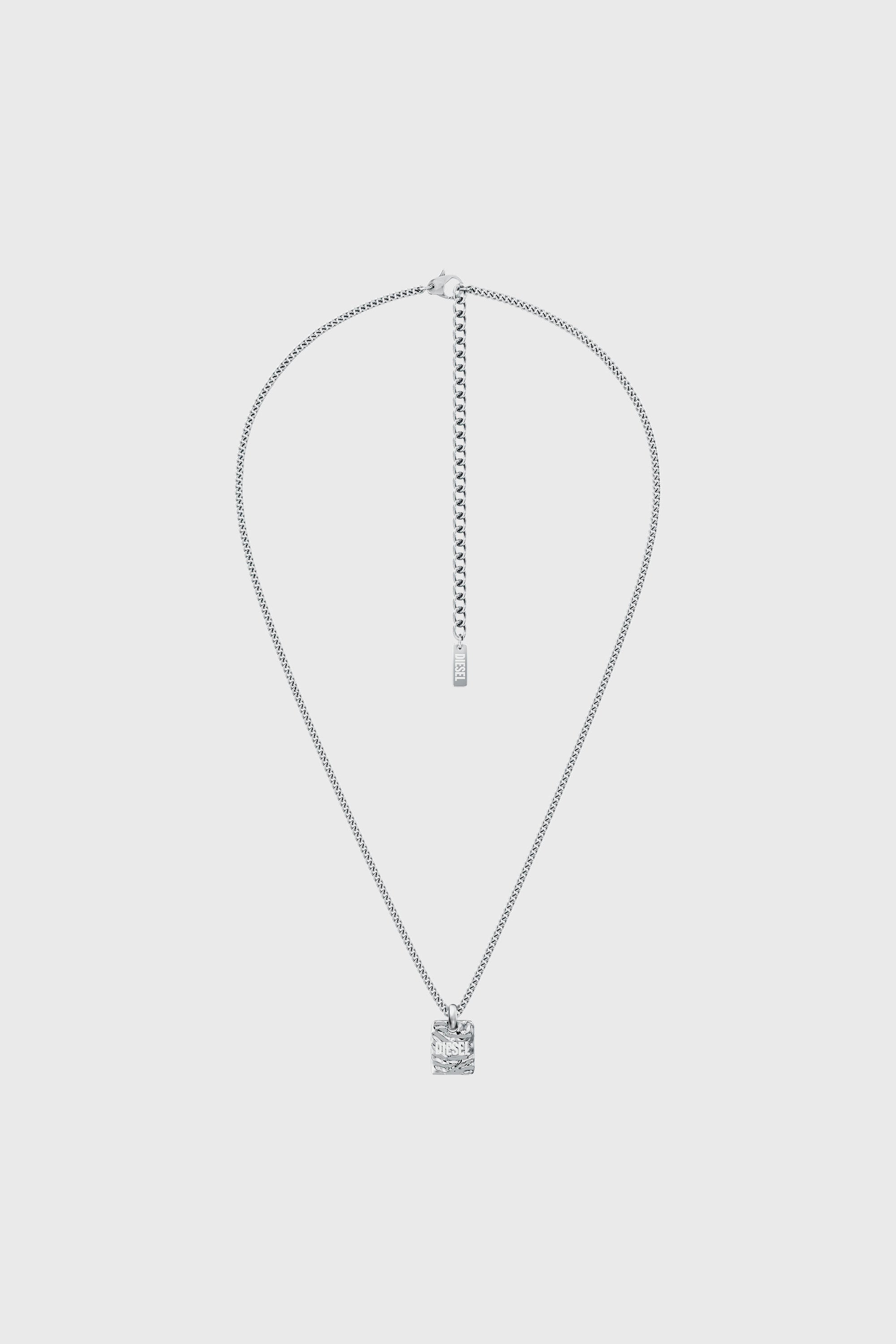 Diesel - DX1734040, Unisex's ネックレス in シルバー - 1