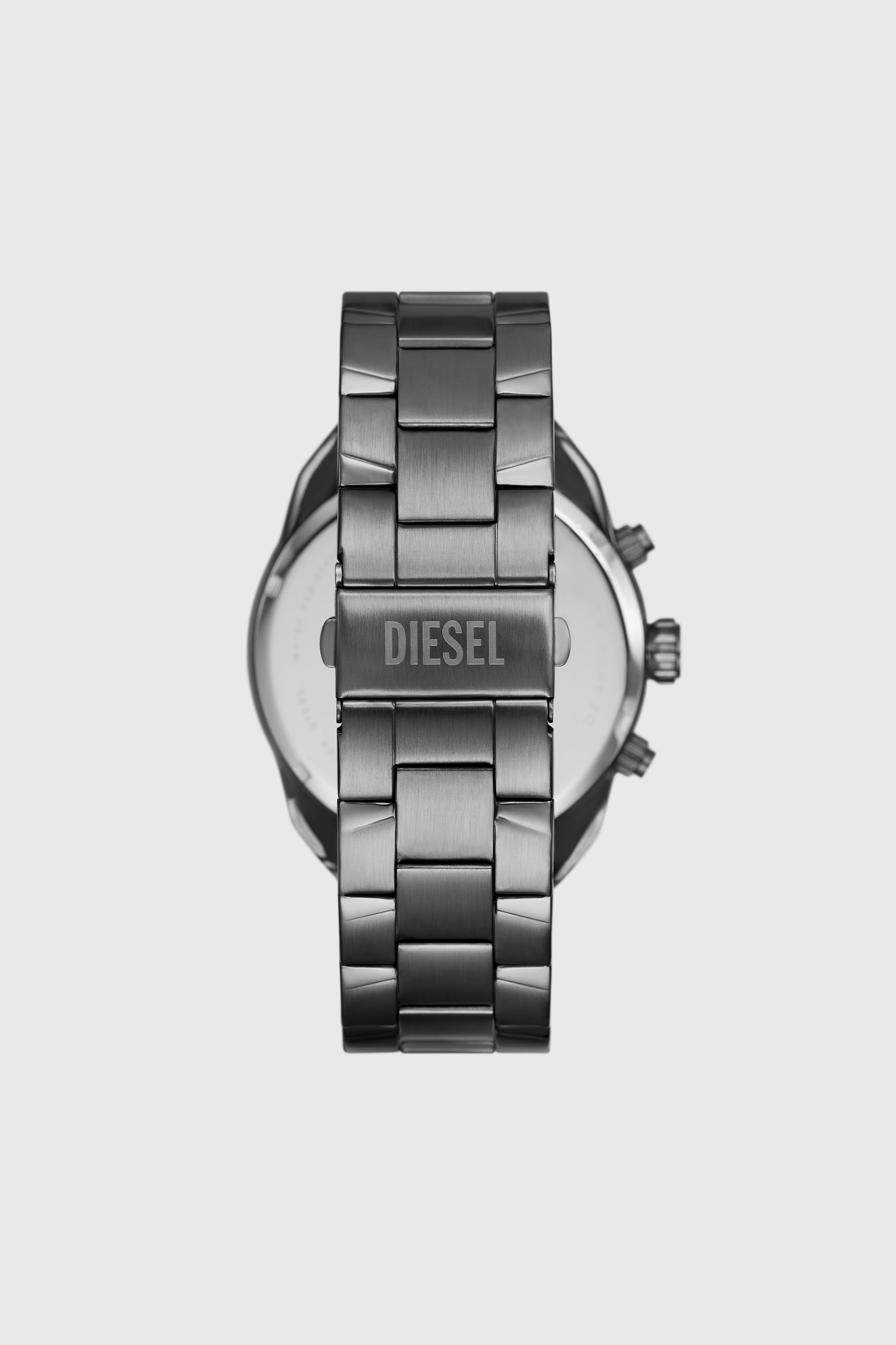 Diesel - DZ4669, Male's Spiked Two-Tone Stainless Steel Watch in ダークグレー - 2