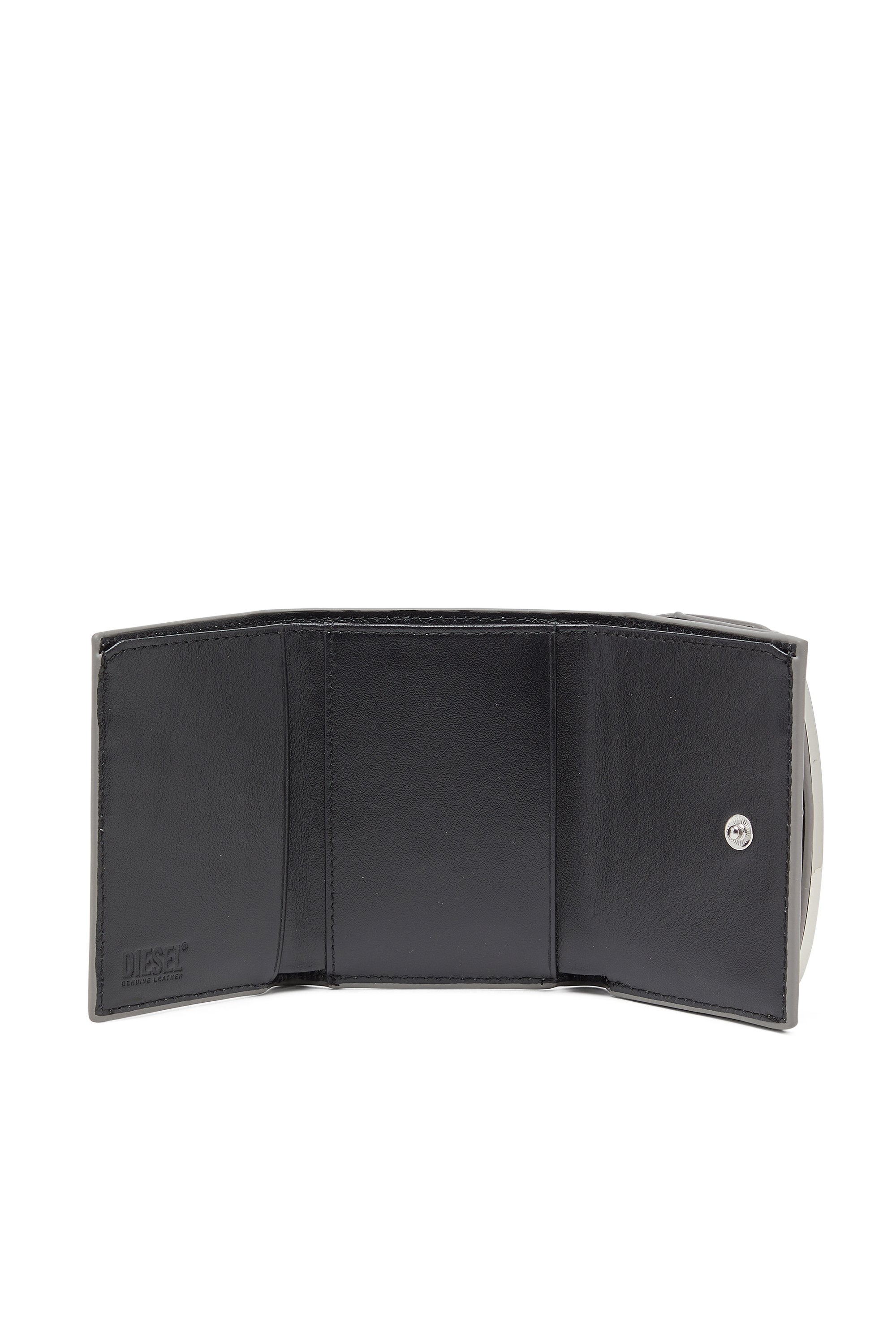 Diesel - 1DR TRI FOLD COIN XS, Female's 三つ折りウォレット in シルバー - 3