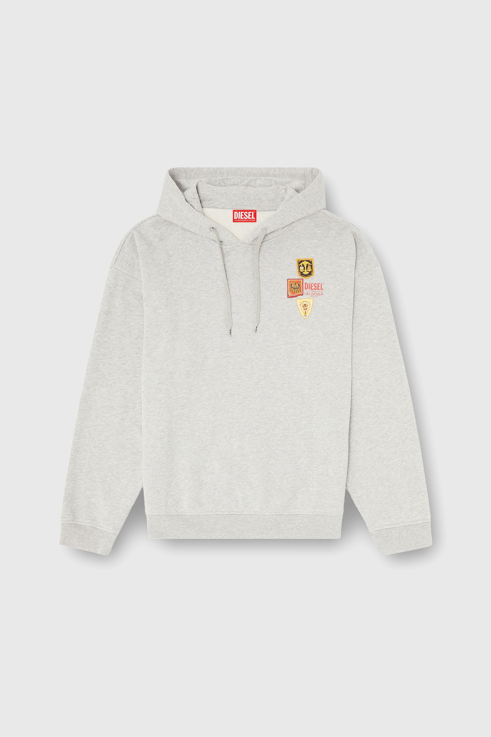 FF-S-BOXT-HOOD-PATCHIES, ライトグレー
