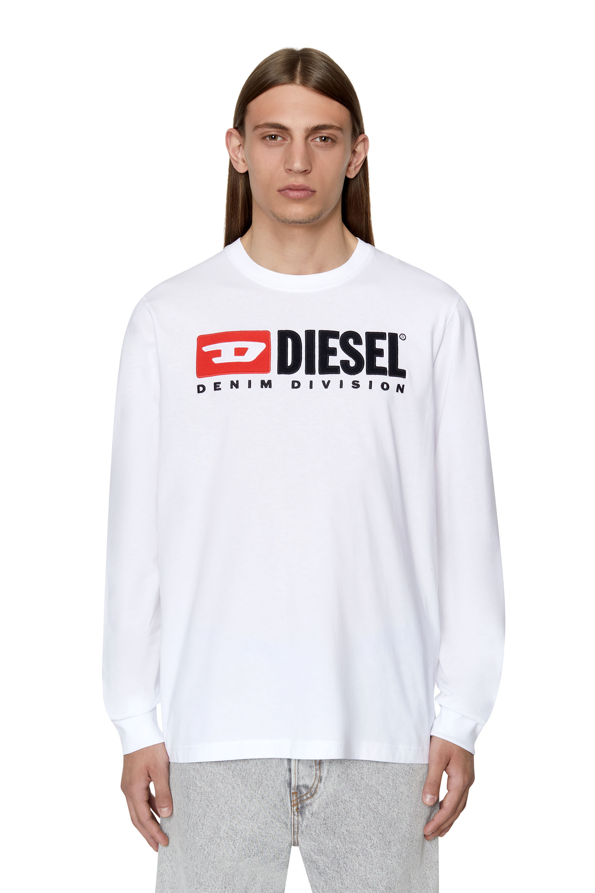 Diesel - T-JUST-LS-DIV, ホワイト - Image 2