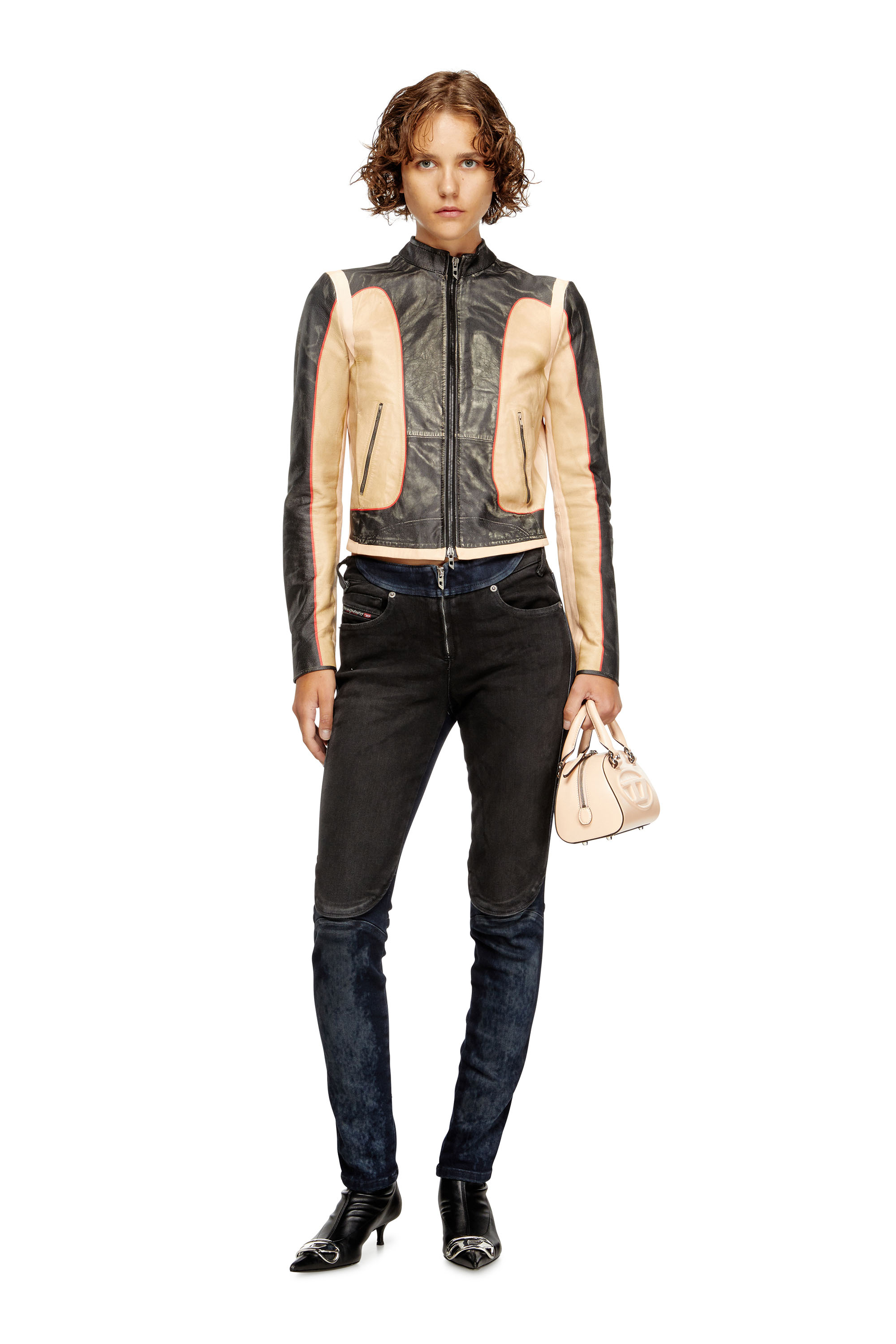 Diesel - Female's Slim Jeans D-Bikee 09M92, ダークブルー - 1