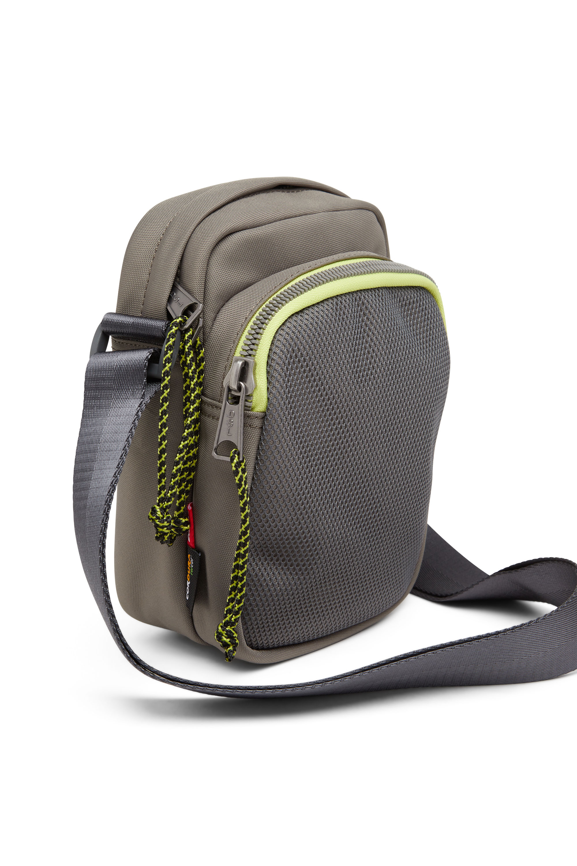 Diesel - URBN NET CROSSBODY, グレー/グリーン - Image 5