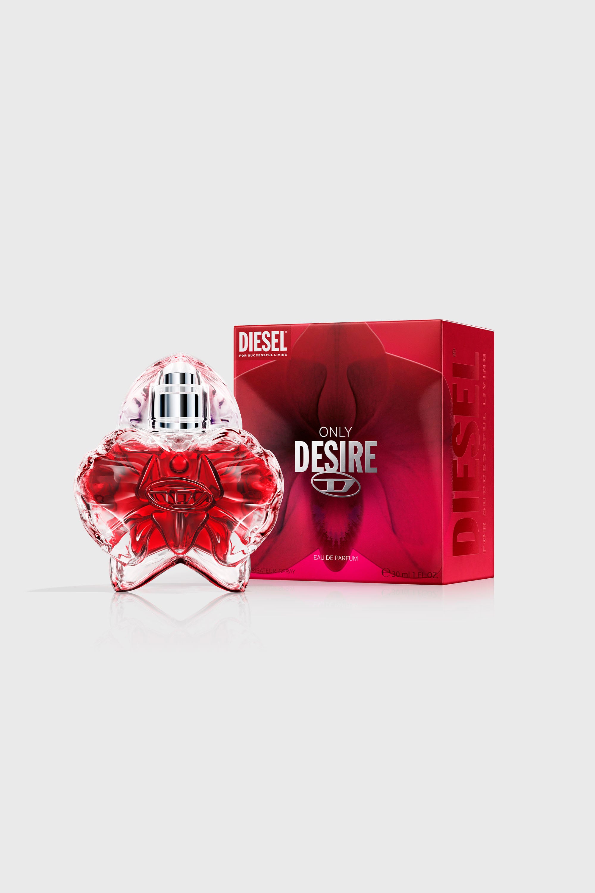 Diesel - DIESEL ONLY DESIRE EDP 30ML LF794200, Female's Only Desire 30ml, Eau De Parfum in レッド - 2