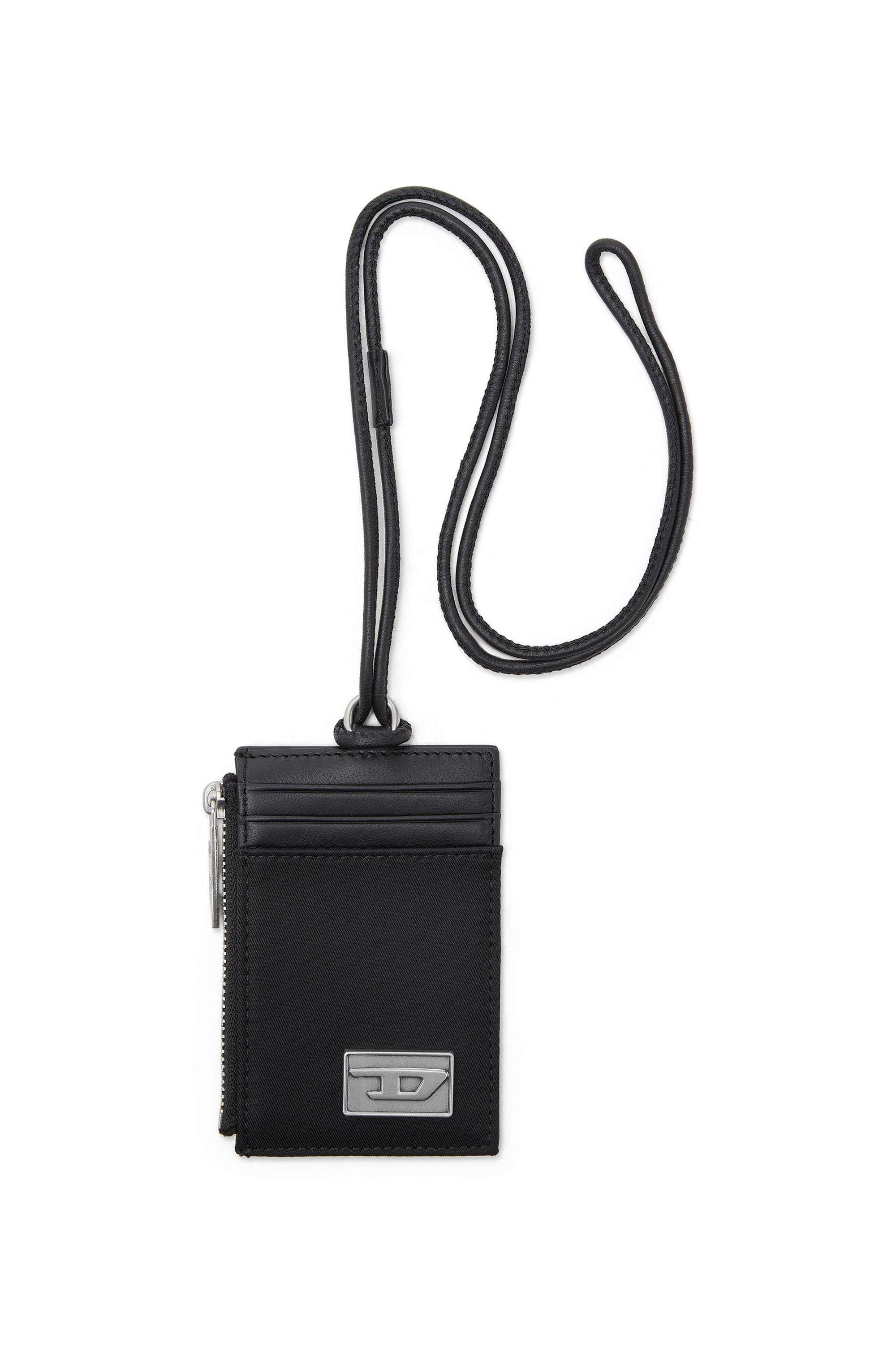 Diesel - MULTI-PKTS BADGE HOLDER, Male's カードホルダー in ブラック - 1