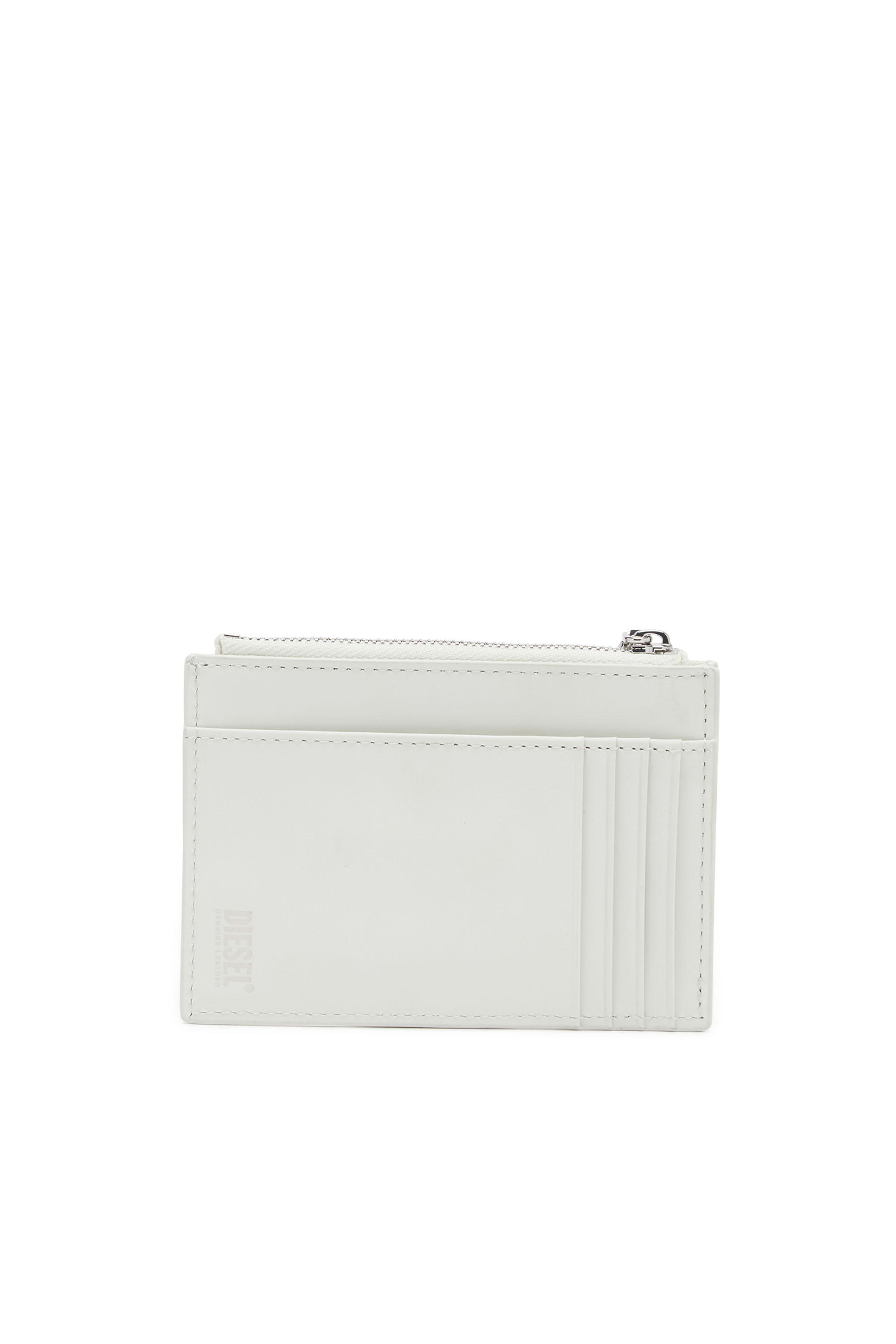 Diesel - 1DR CARD HOLDER I, Female's Card holder in matte leather in ホワイト - 2