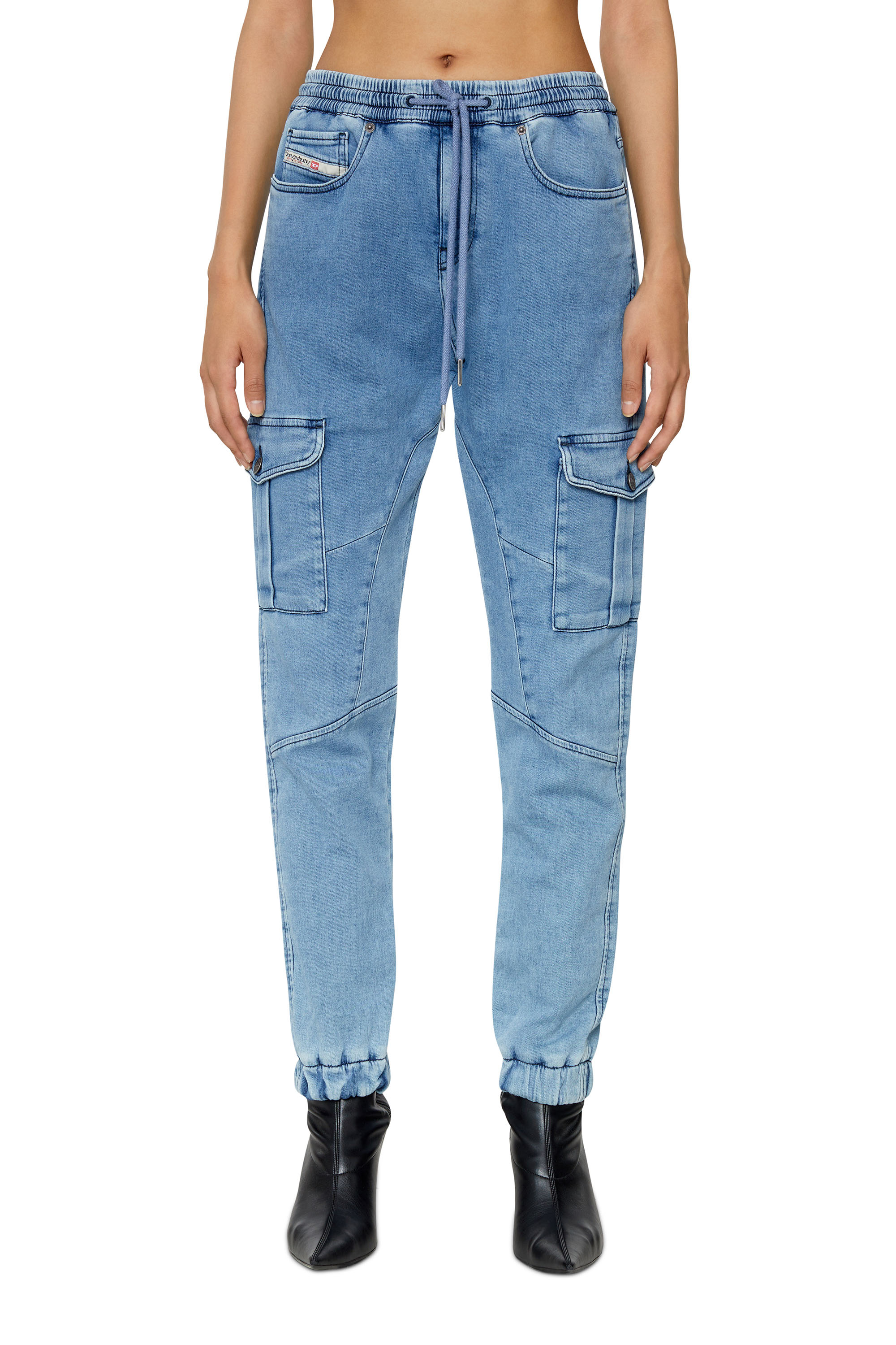 Diesel - Slim 2051 D-Ursy Track Denim 069ZR, ライトブルー - Image 1